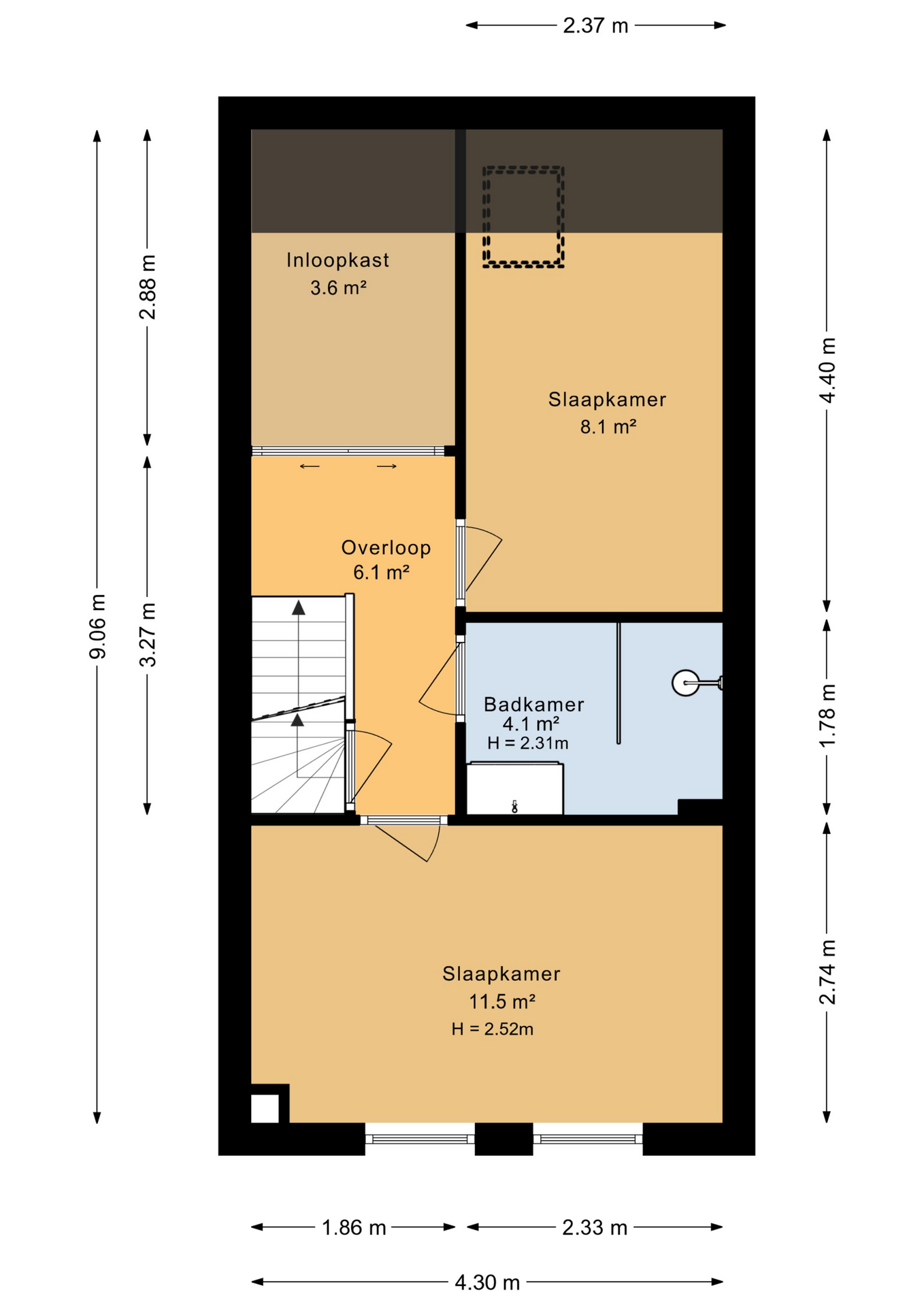 Hanebalken 290 - Plattegronden 2