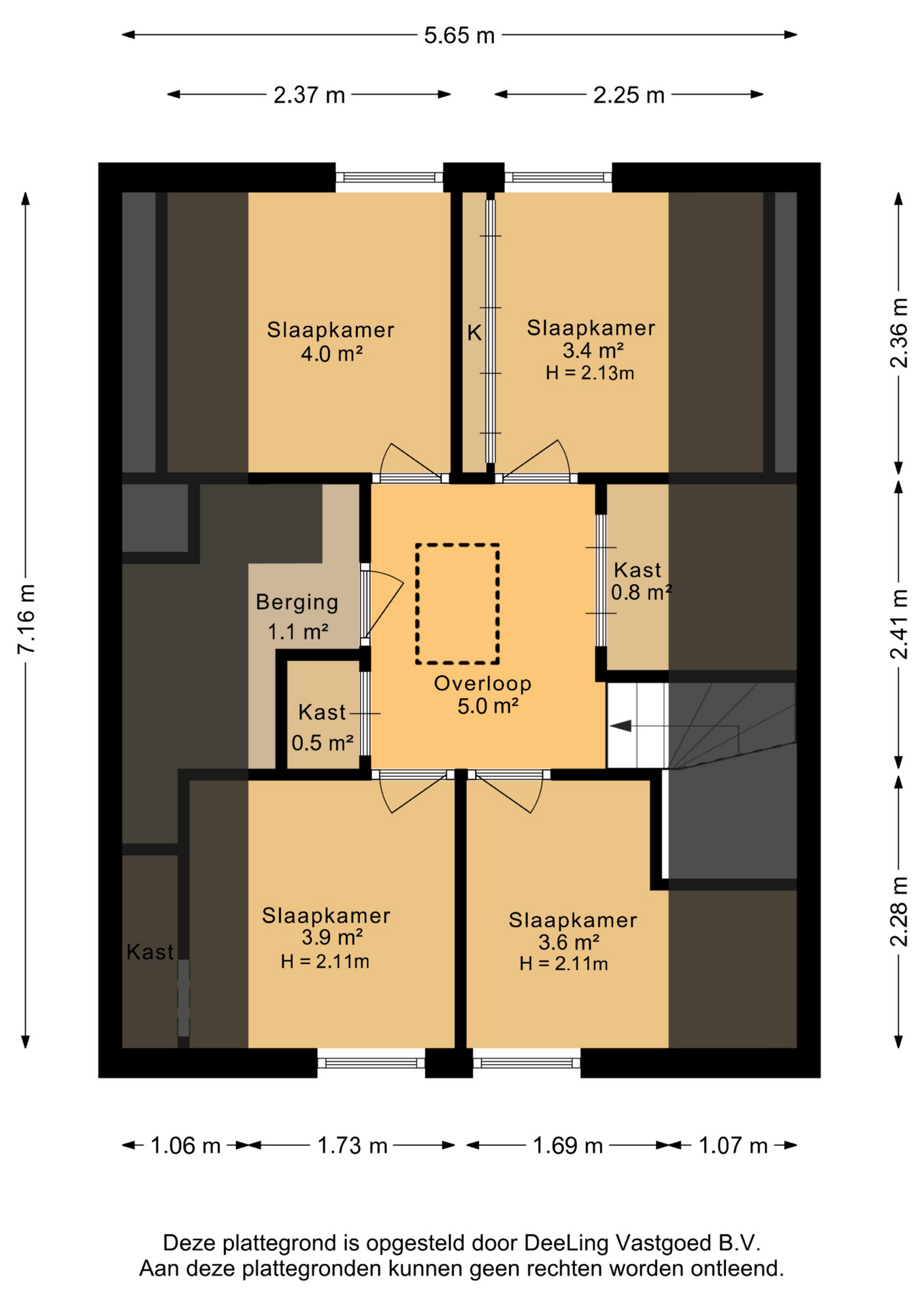 Berglaan 23 - Plattegronden 2