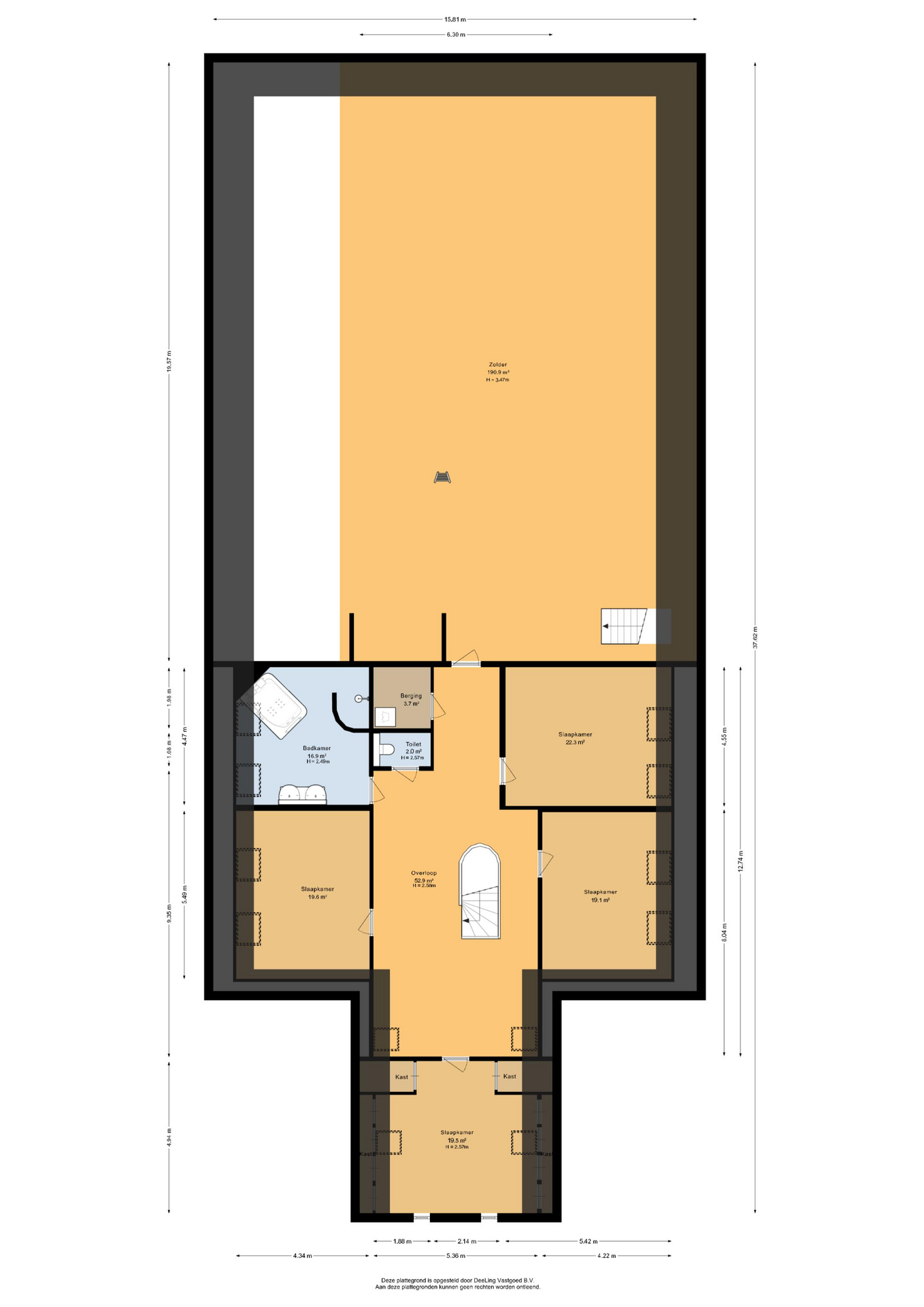 Heerenveenseweg 3 B - Plattegronden 3