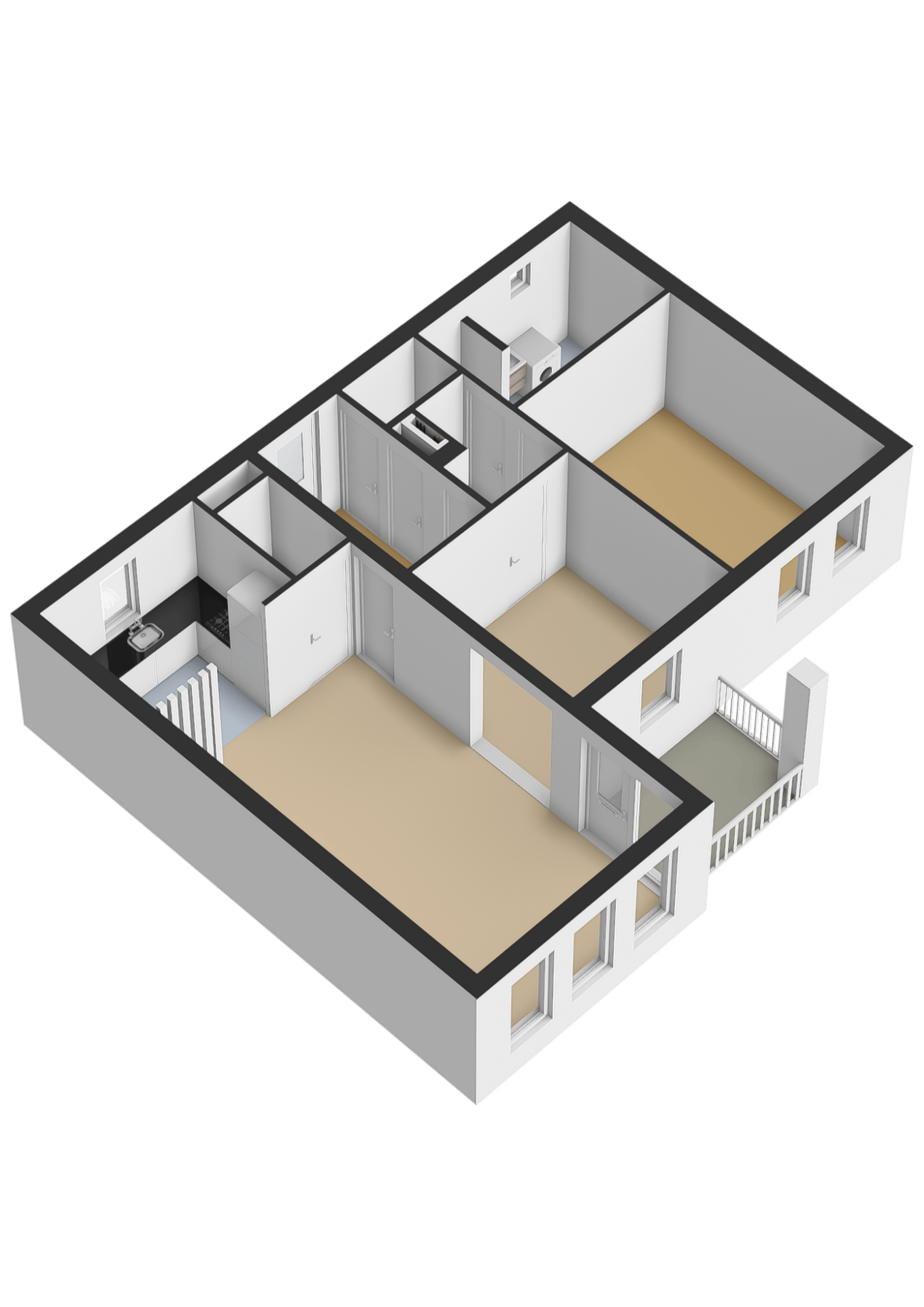 Vaart Zz 53 A - Plattegronden 2