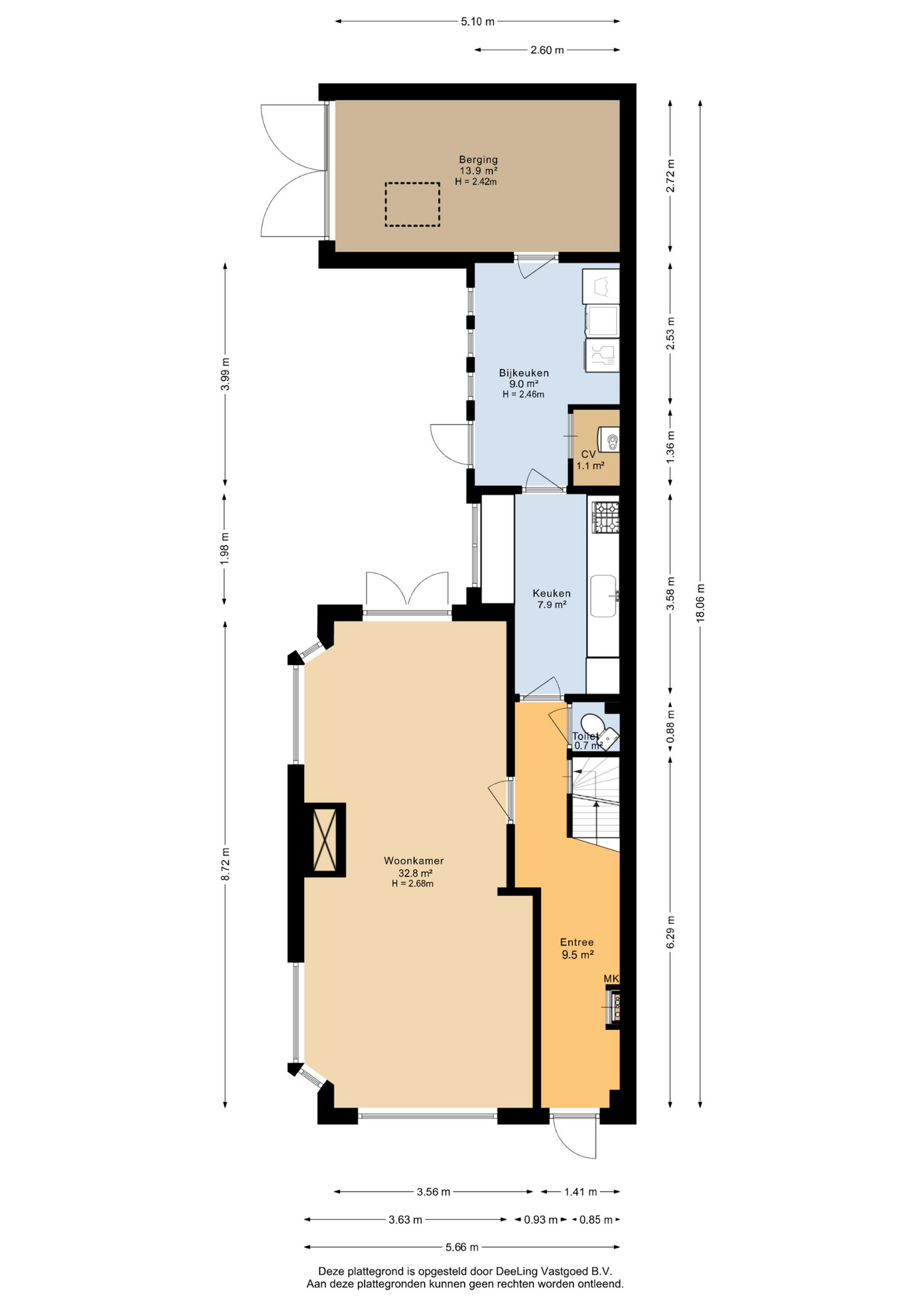 Mozartstraat 48 - Plattegronden 1