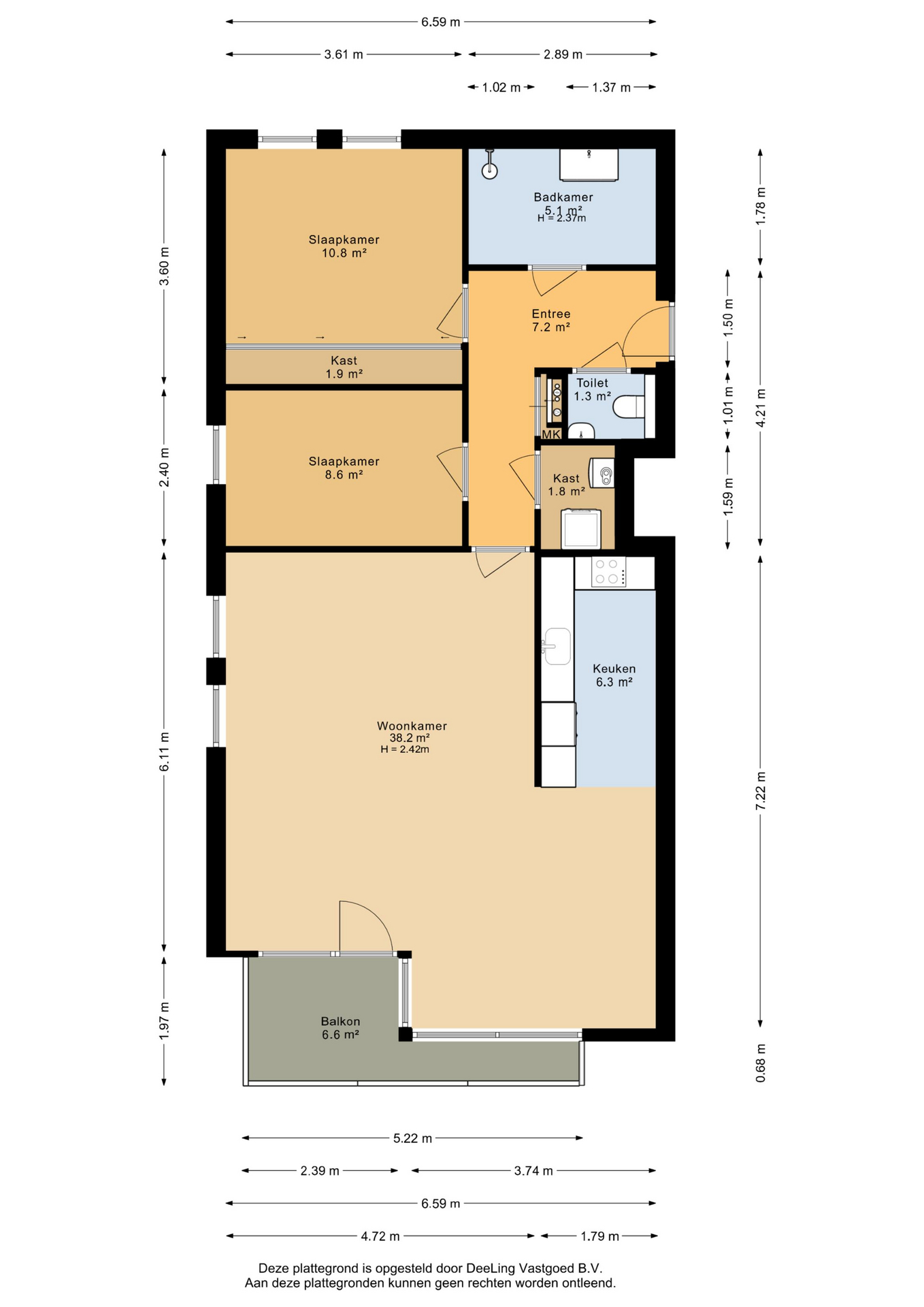 Archipelweg 105 M - Plattegronden 1