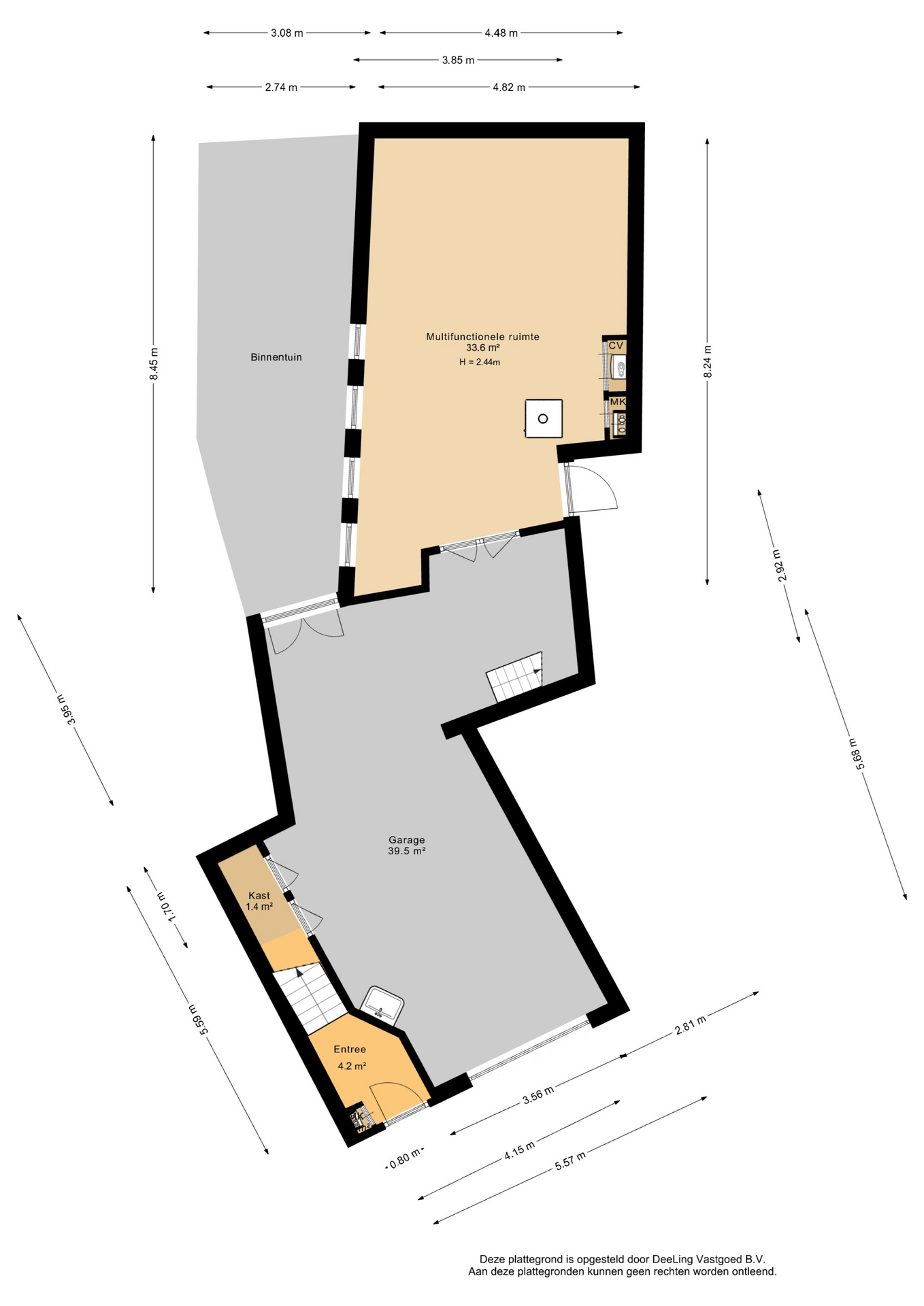 Blokhuisplein 16 - Plattegronden 1