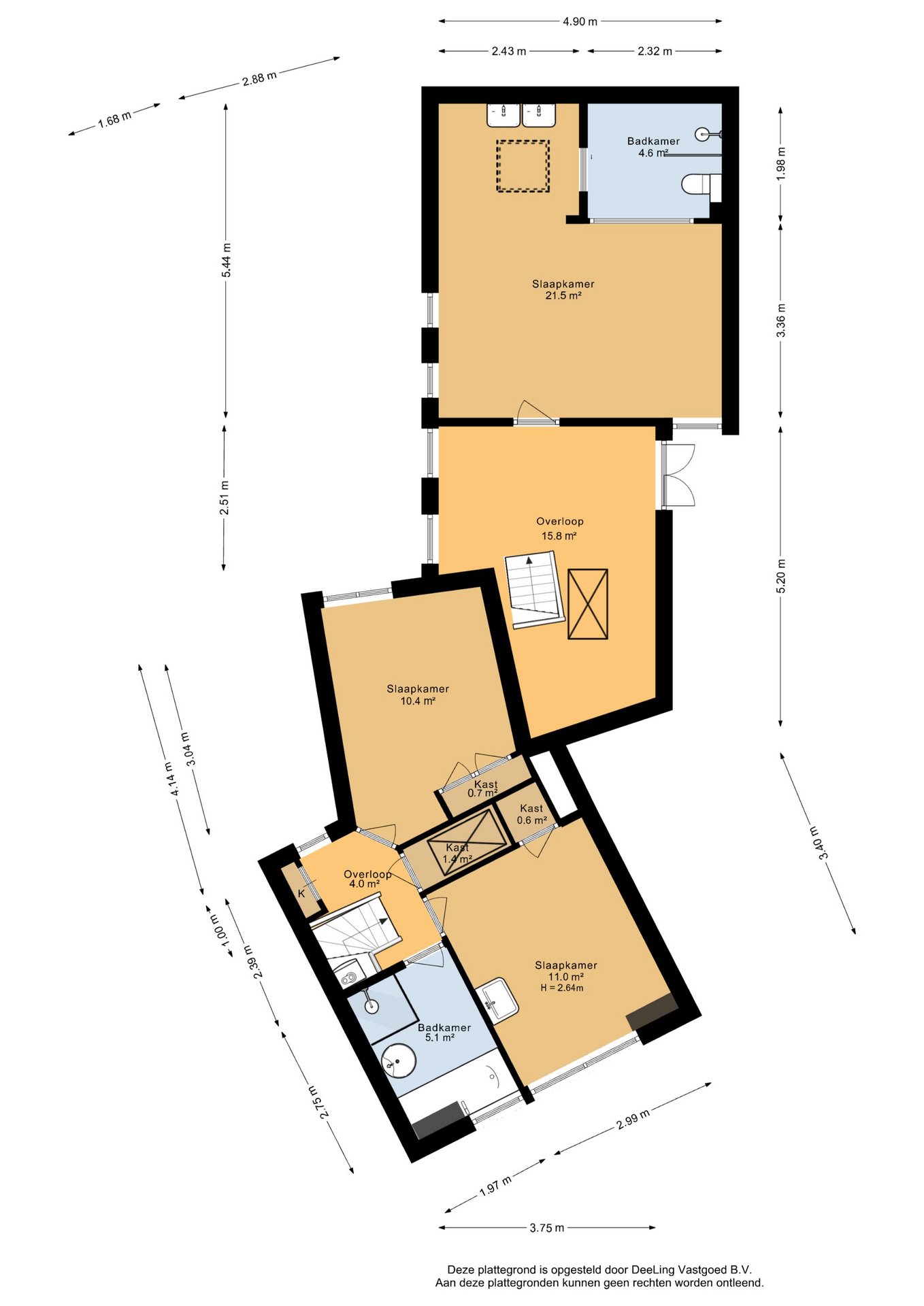 Blokhuisplein 16 - Plans in gallery item 7