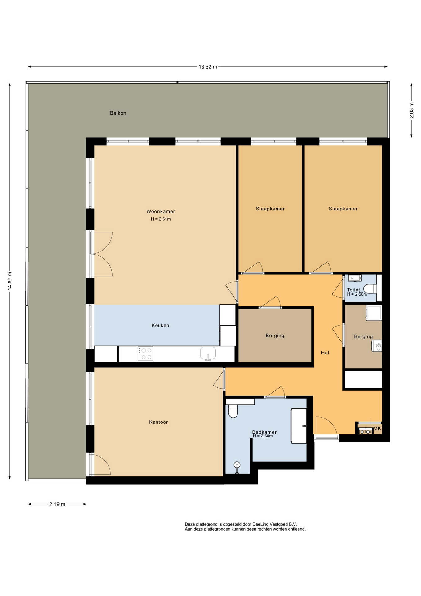 Tesselschadestraat 21 A 3 - Plans in gallery item 7