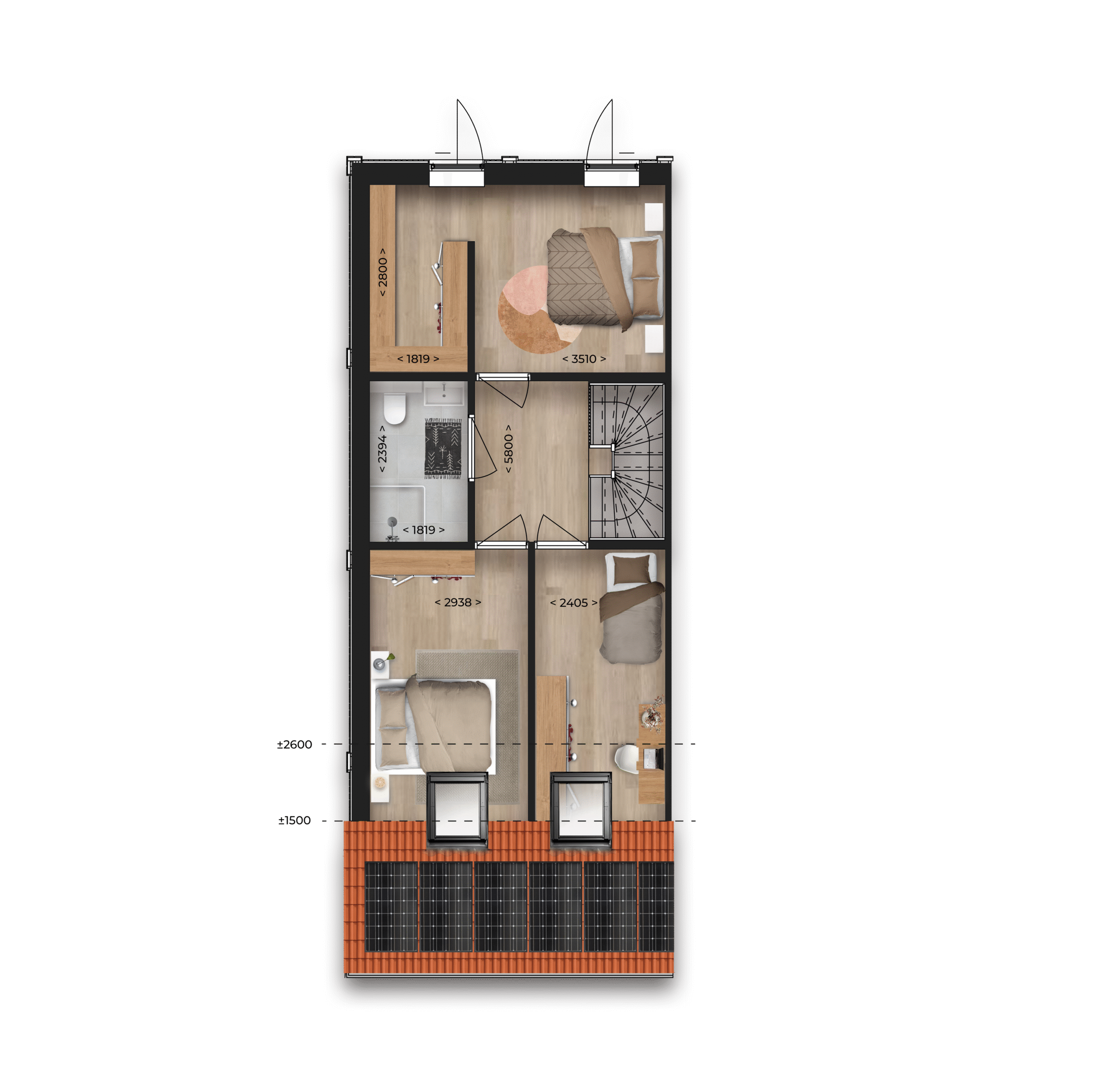 Planhus 1e verdieping