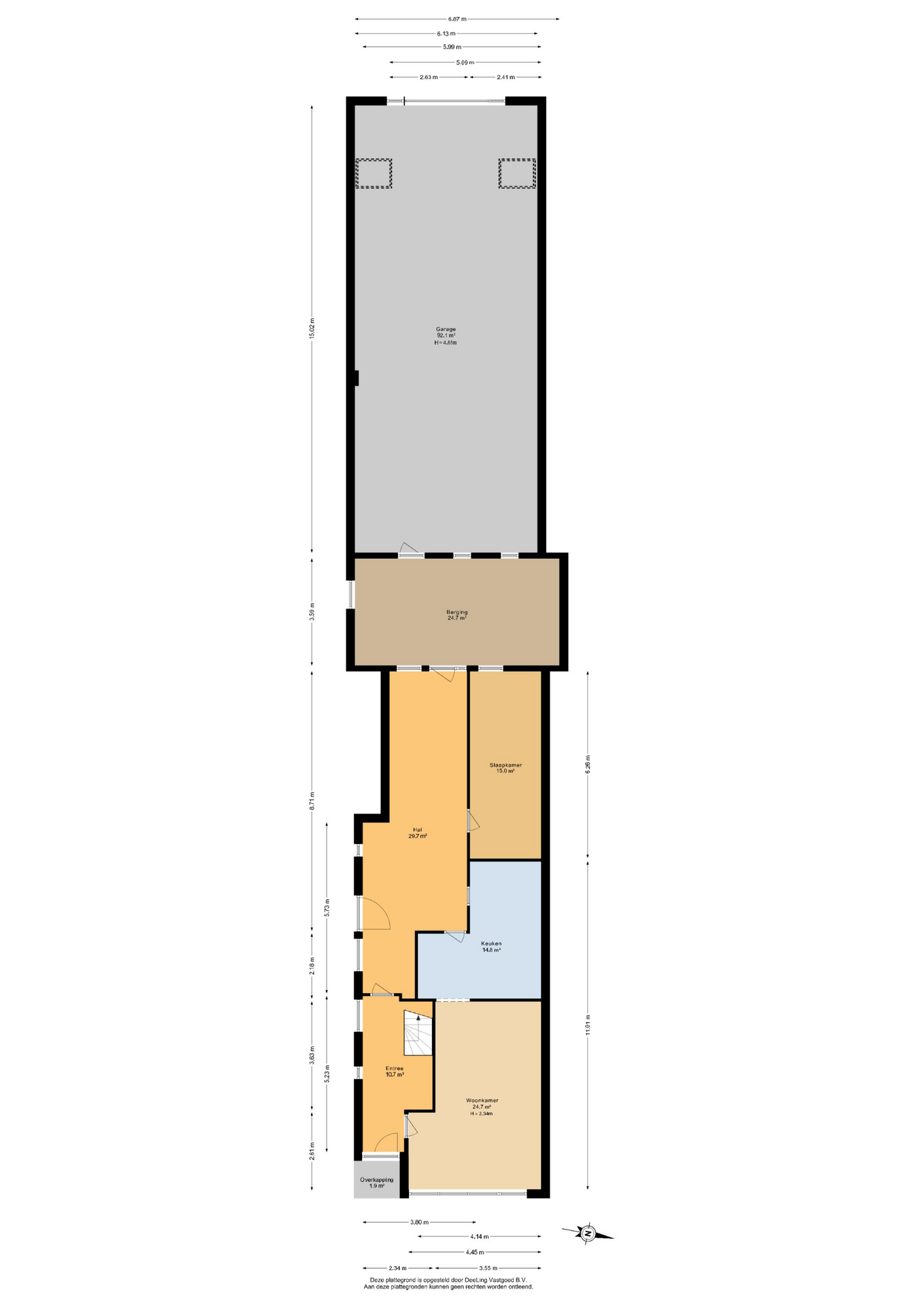 Oostersingel 10 - Plattegronden 1