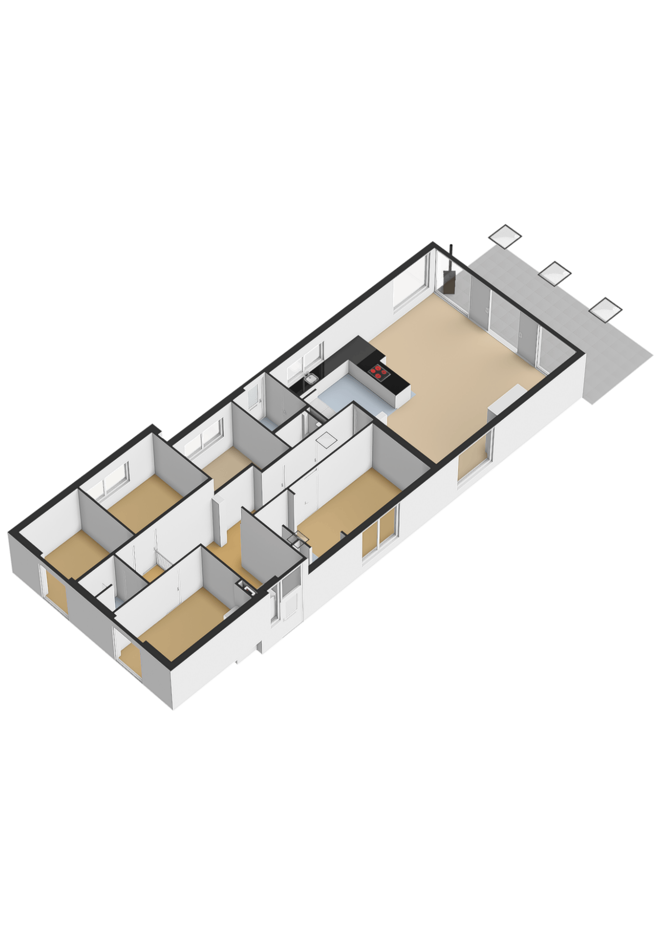 Nieuw-Rapenburg 11 - Plattegronden 2