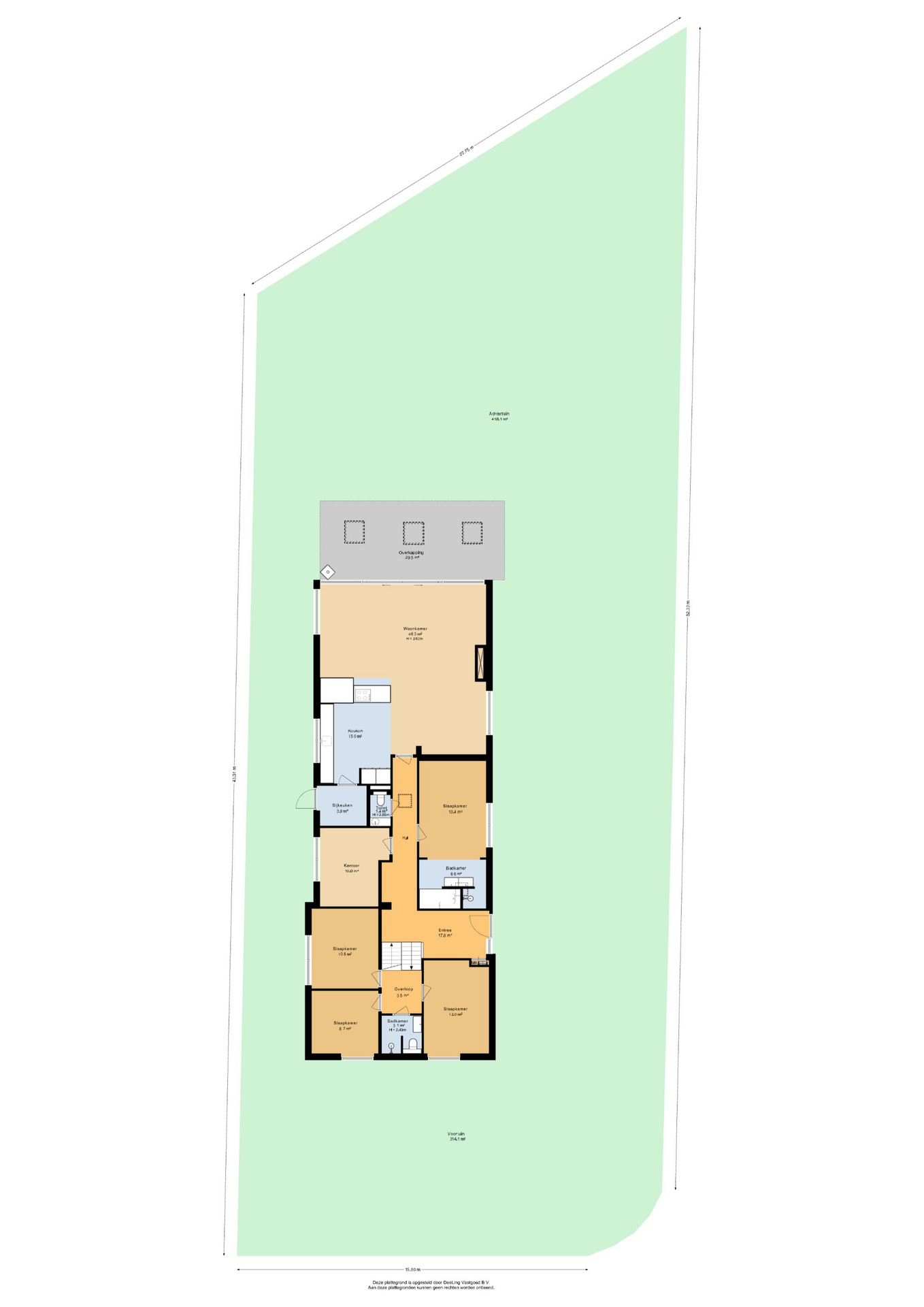 Nieuw-Rapenburg 11 - Plattegronden 3