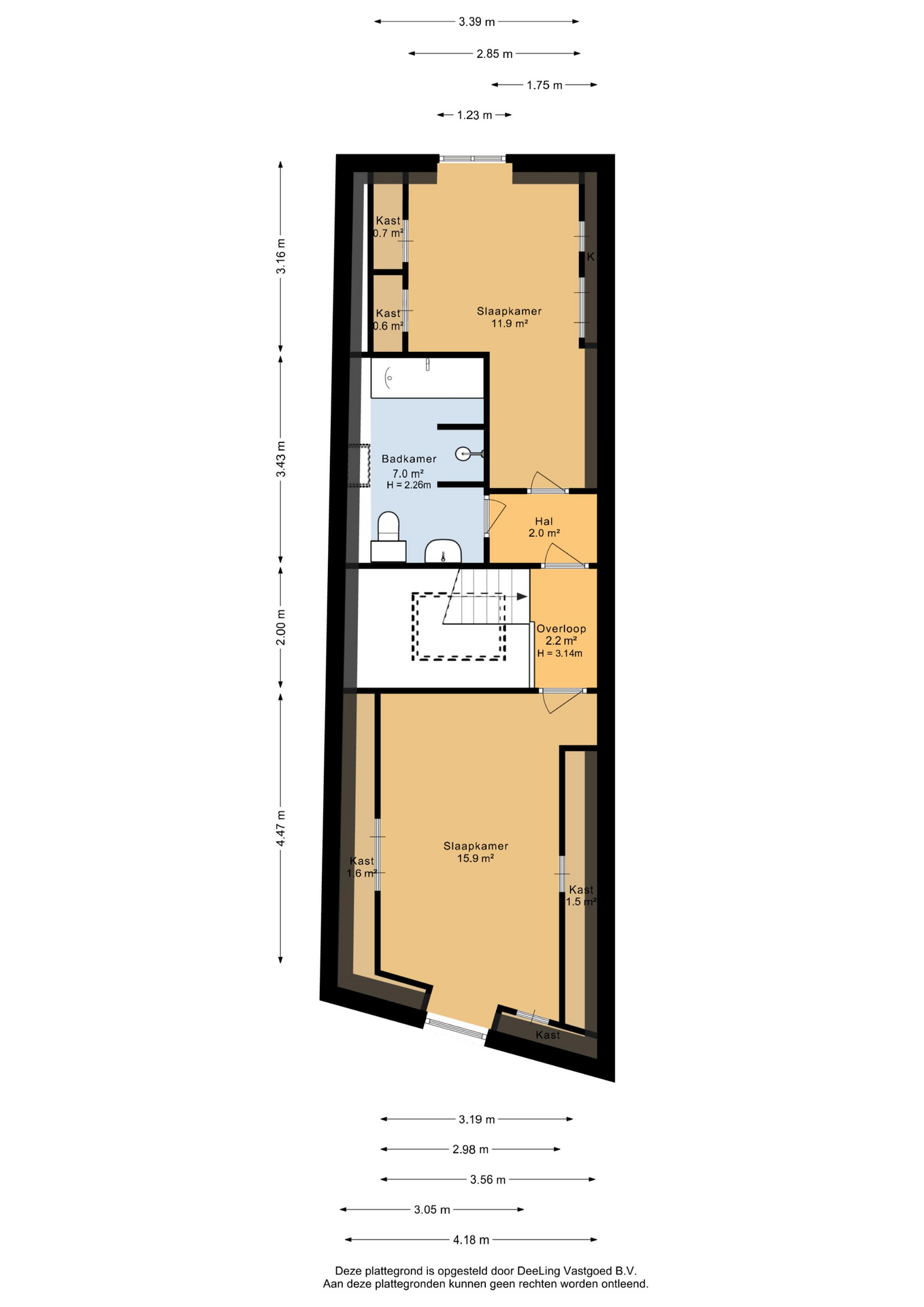 Tweebaksmarkt 42 A - Plans in gallery item 5