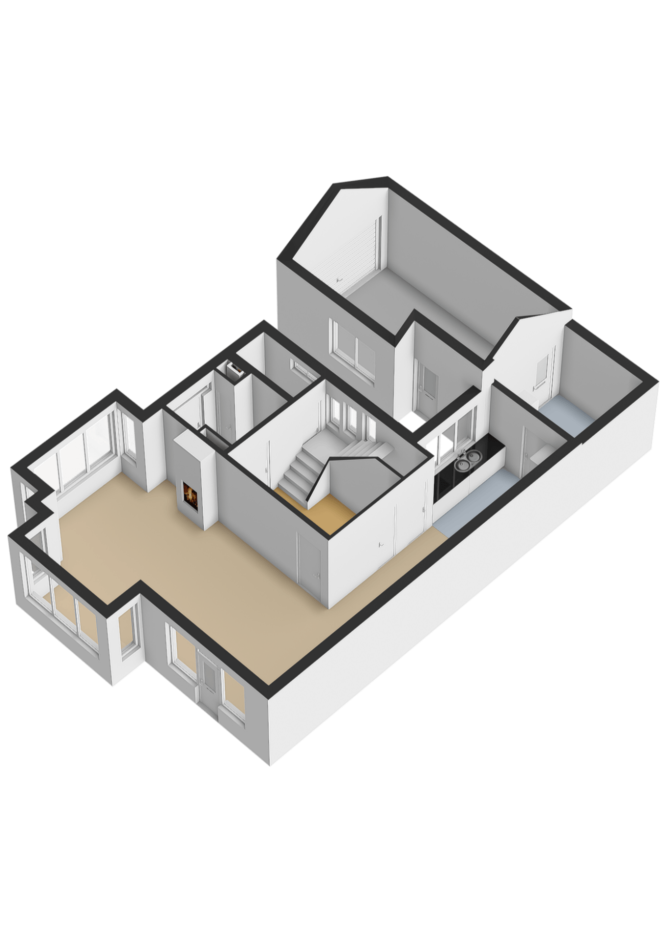 Huizumerlaan 2 - Plattegronden 2
