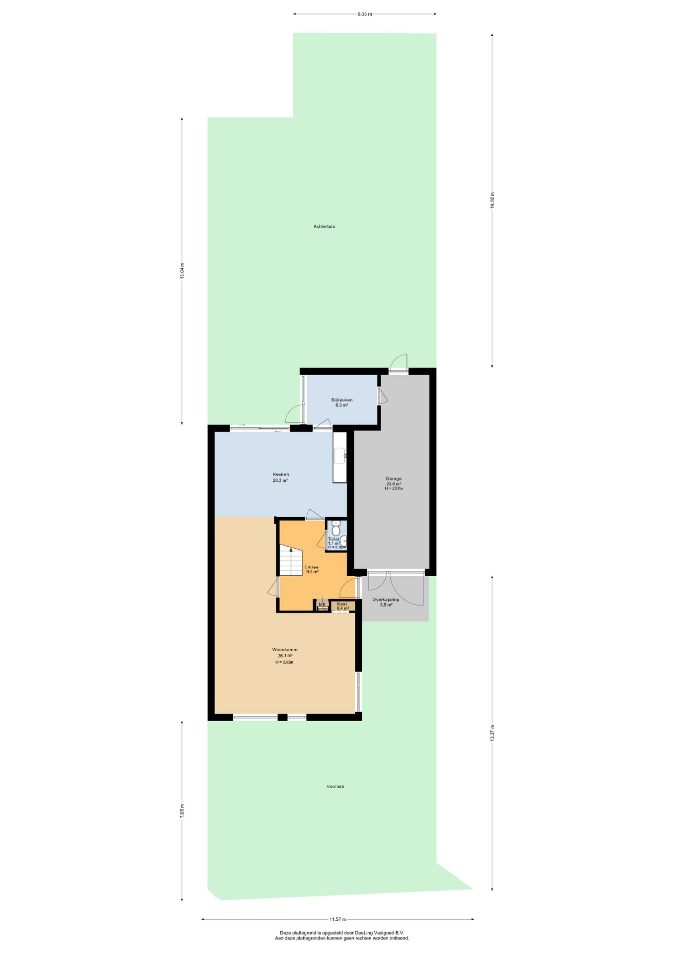Jan Jelles Hofleane 145 - Plans in gallery item 5