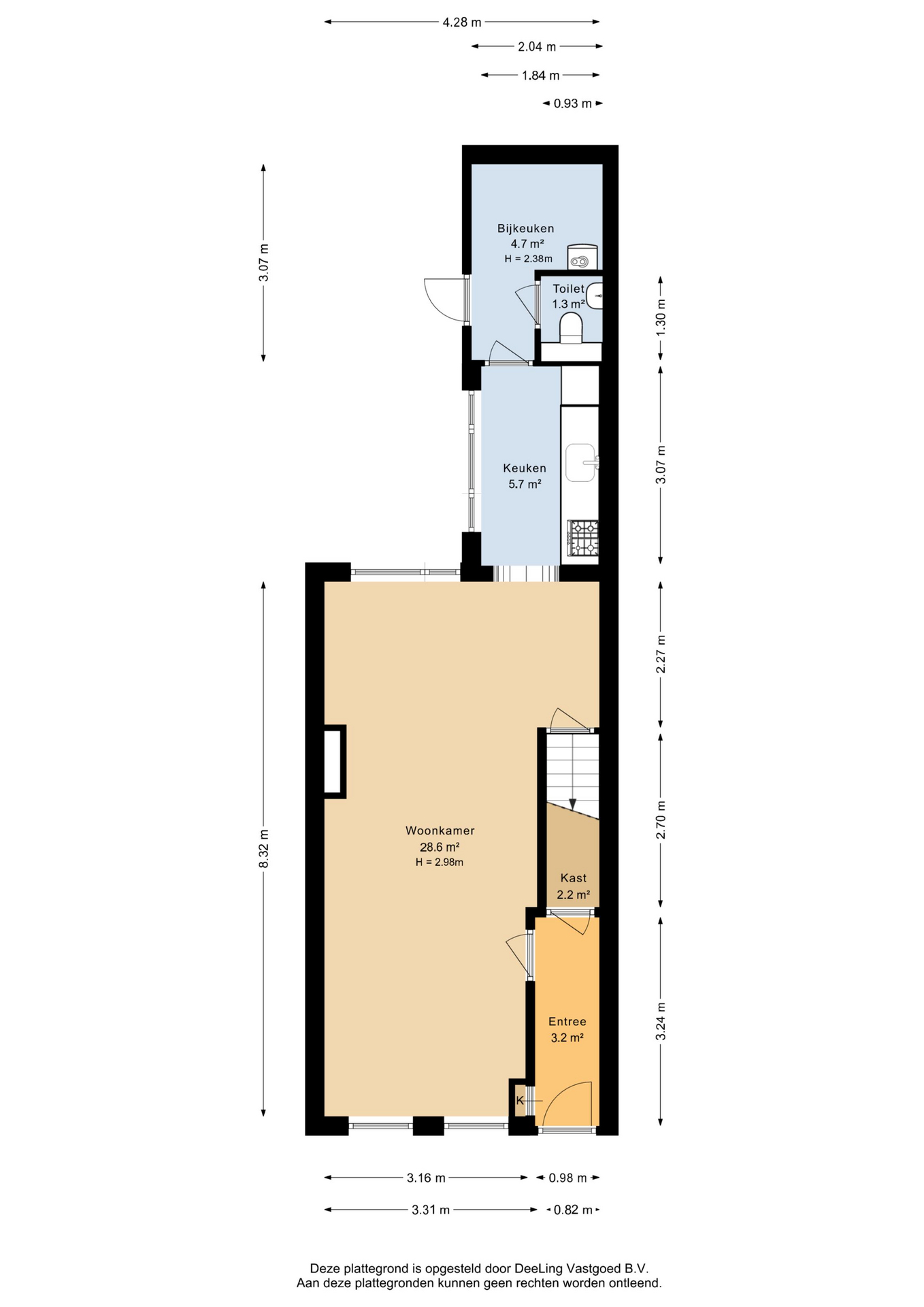 Gysbert Japicxstraat 72 - Plattegronden 1