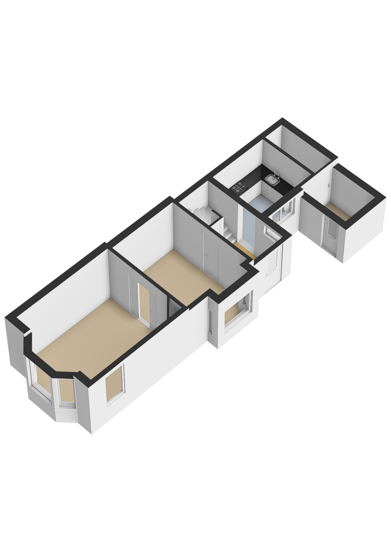 Roekstraat 46 - Plattegronden 2