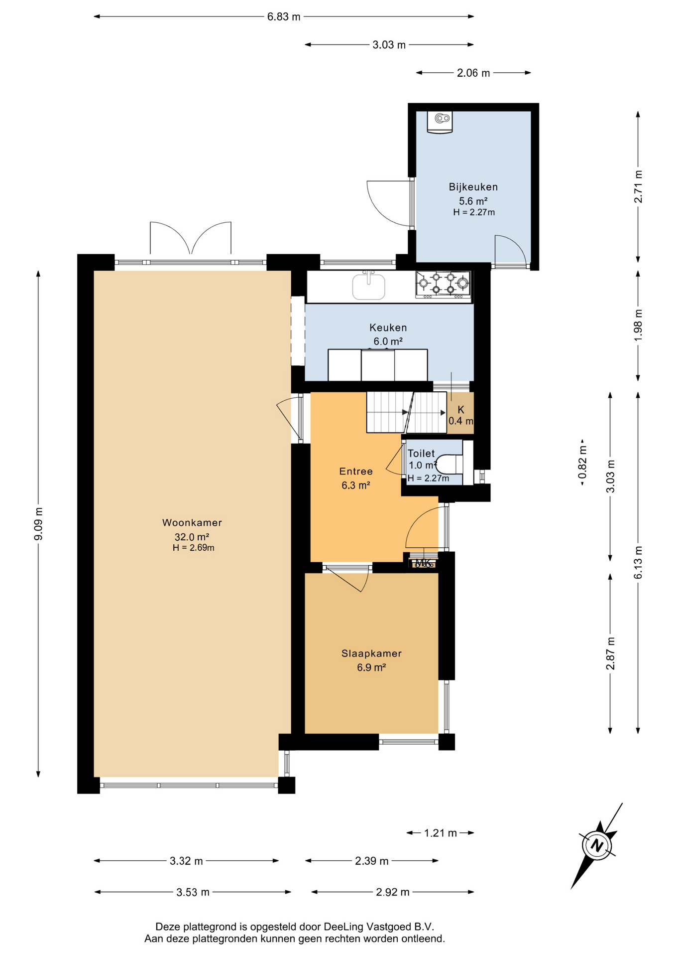 Leeuwerikstraat 151 - Plattegronden 1