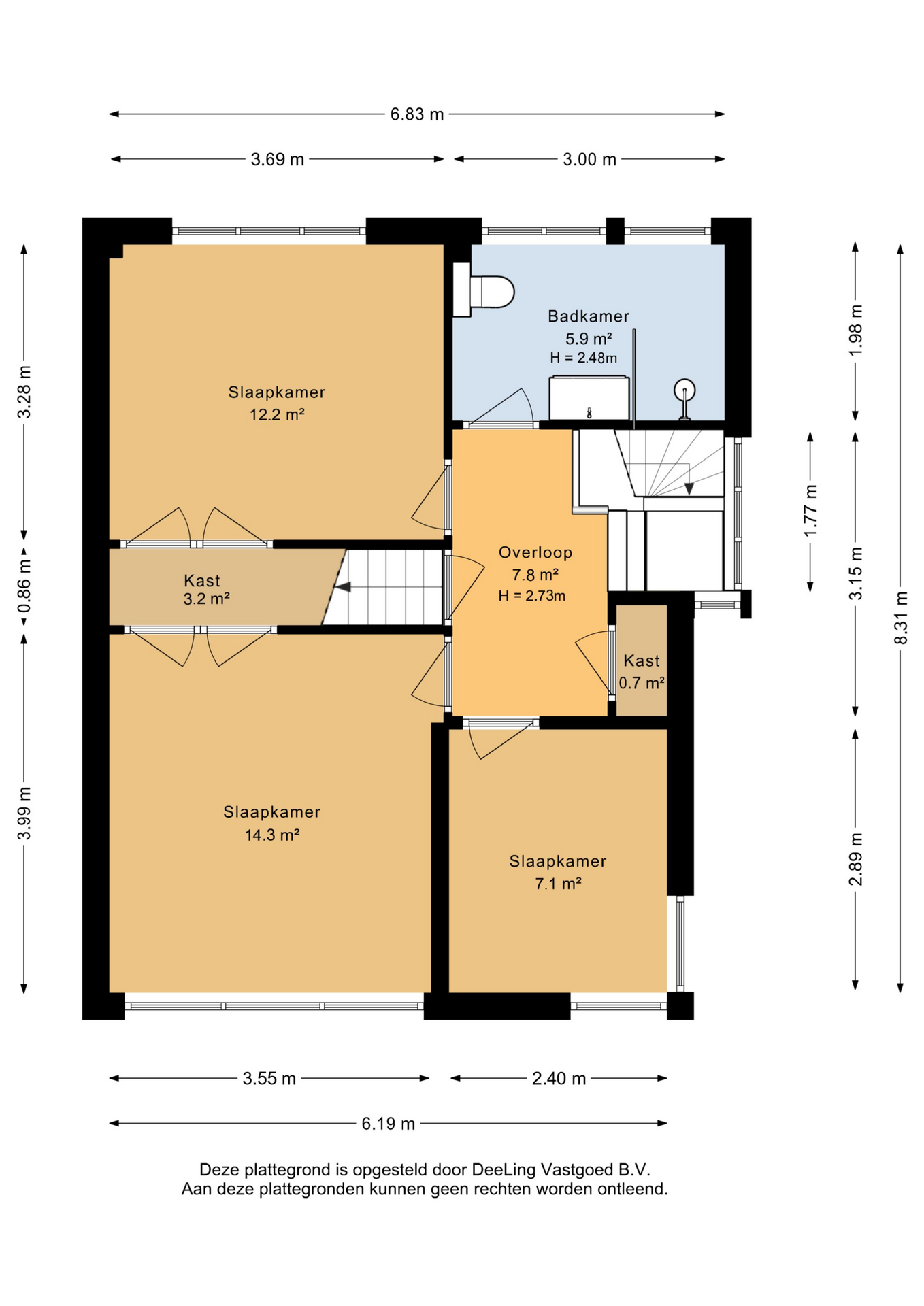 Leeuwerikstraat 151 - Plattegronden 3