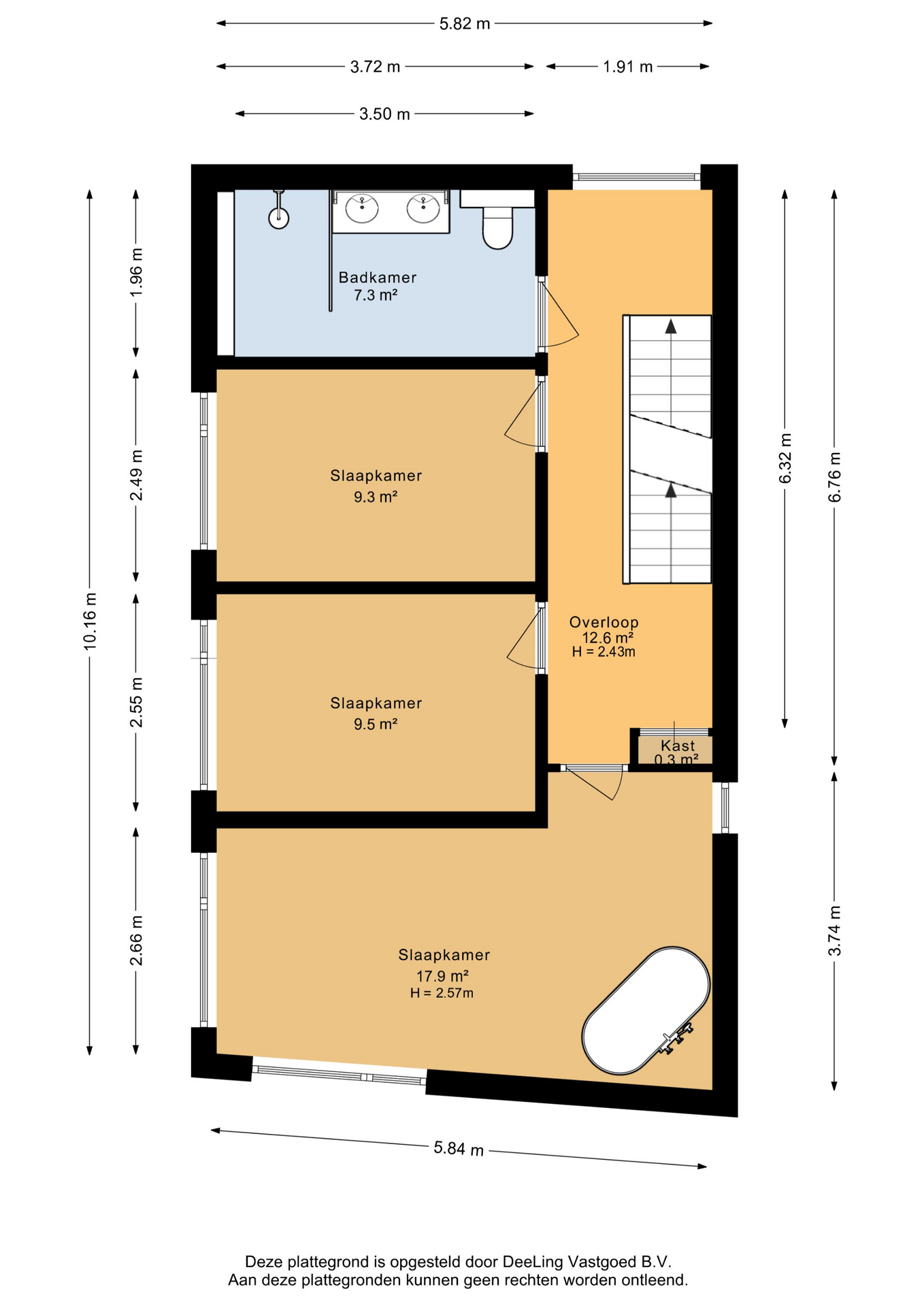 Sjoerdtje Faberhôf 40 - Plans in gallery item 5