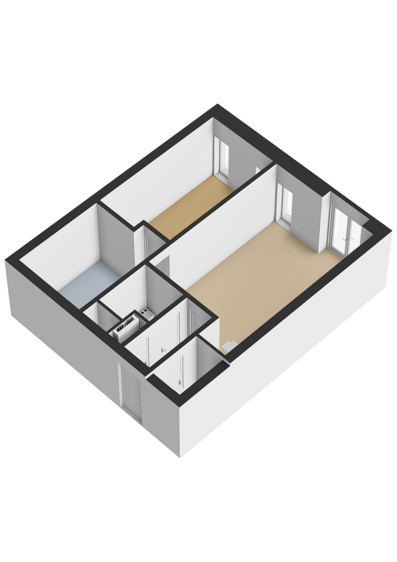 Begane grond - 3D