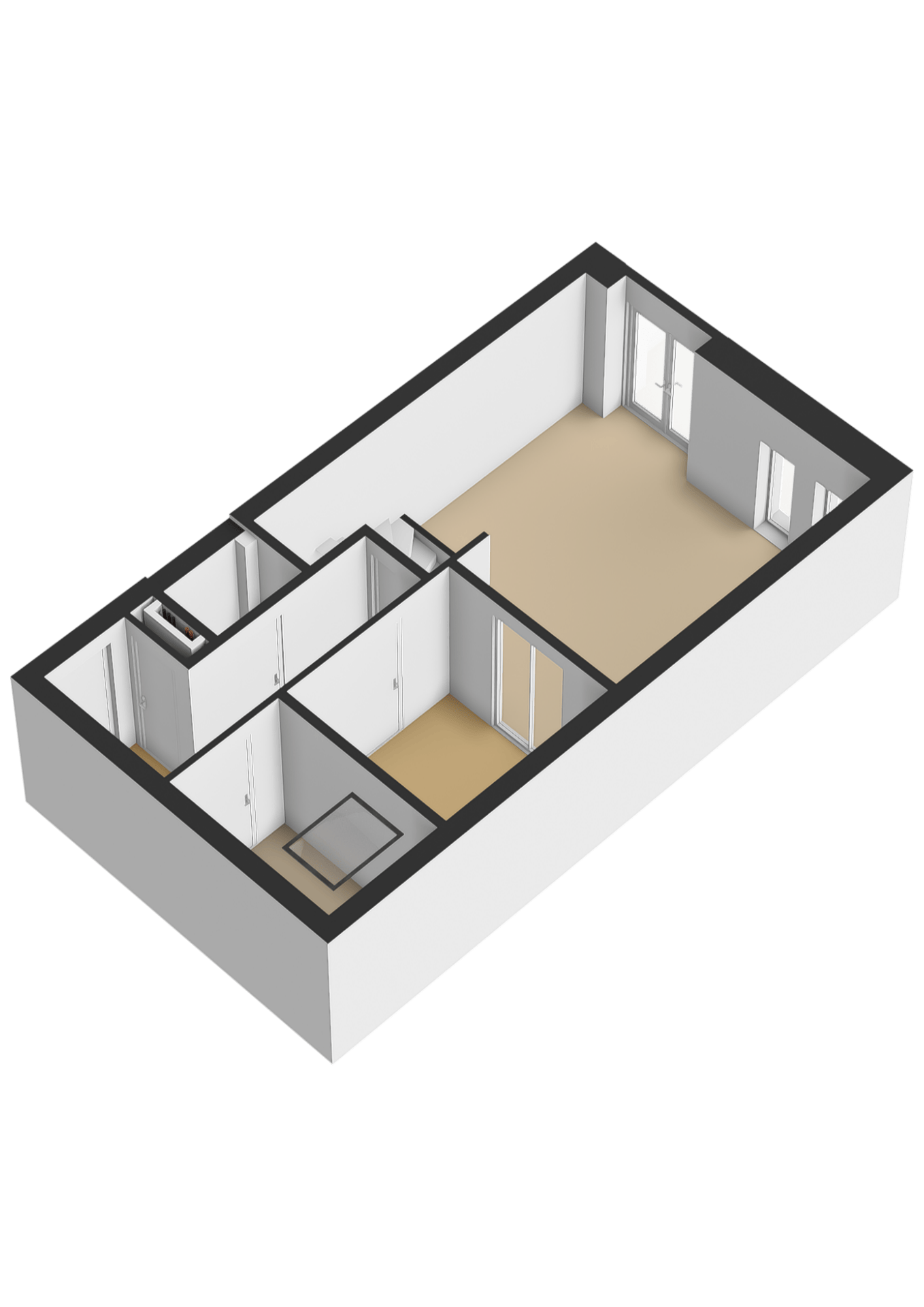 Begane grond - 3D