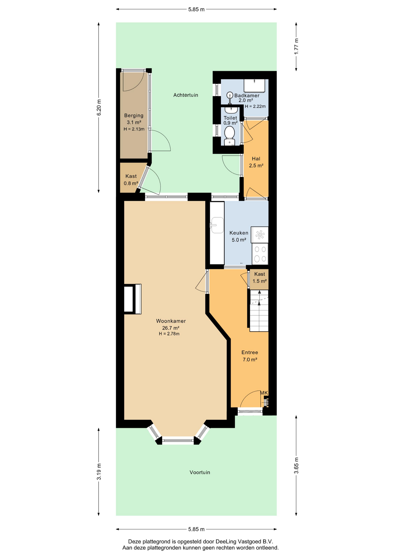 Paardestraat 12 - Plans in gallery item 7