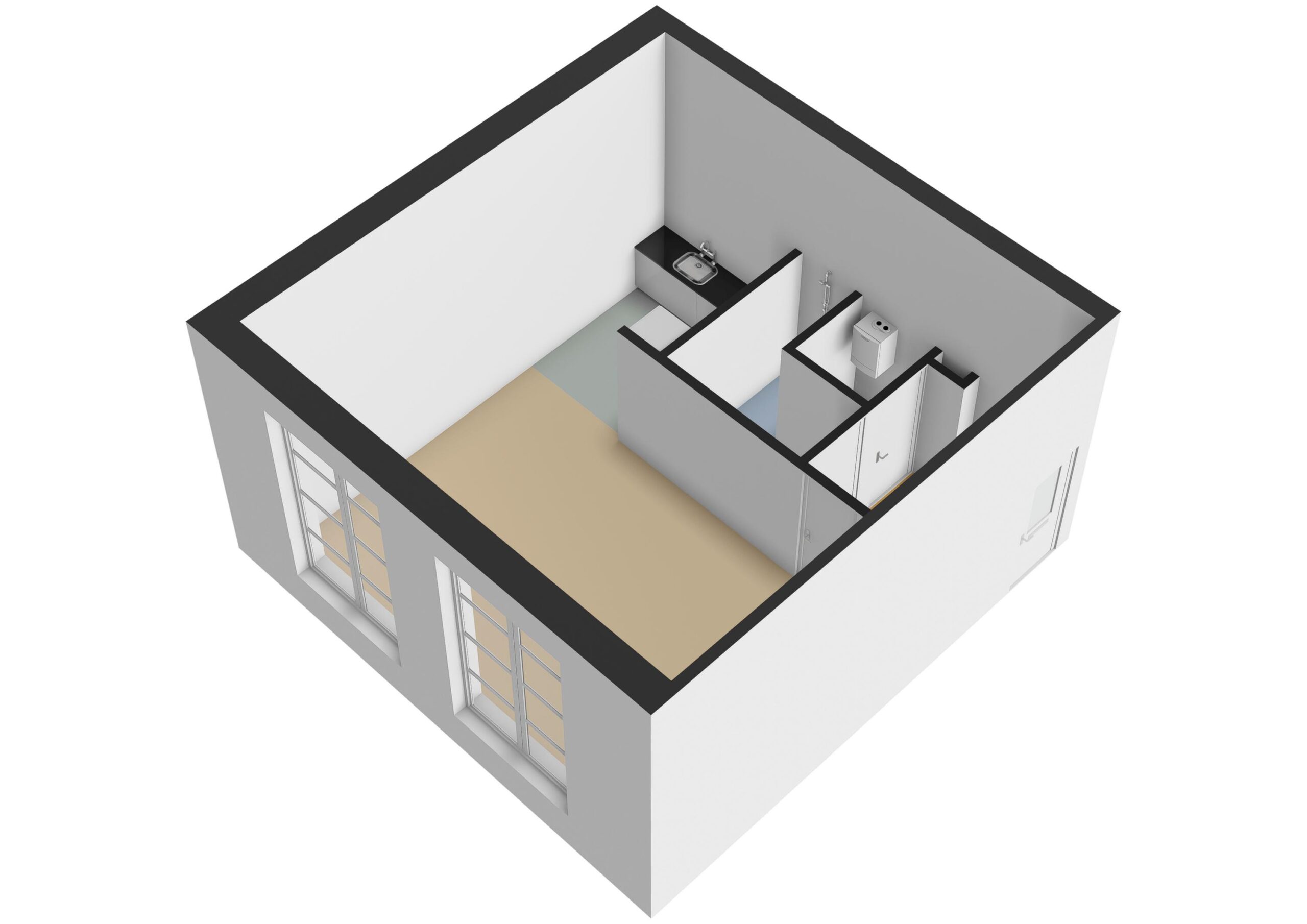 Walperterwei 8 B - Plattegronden 2