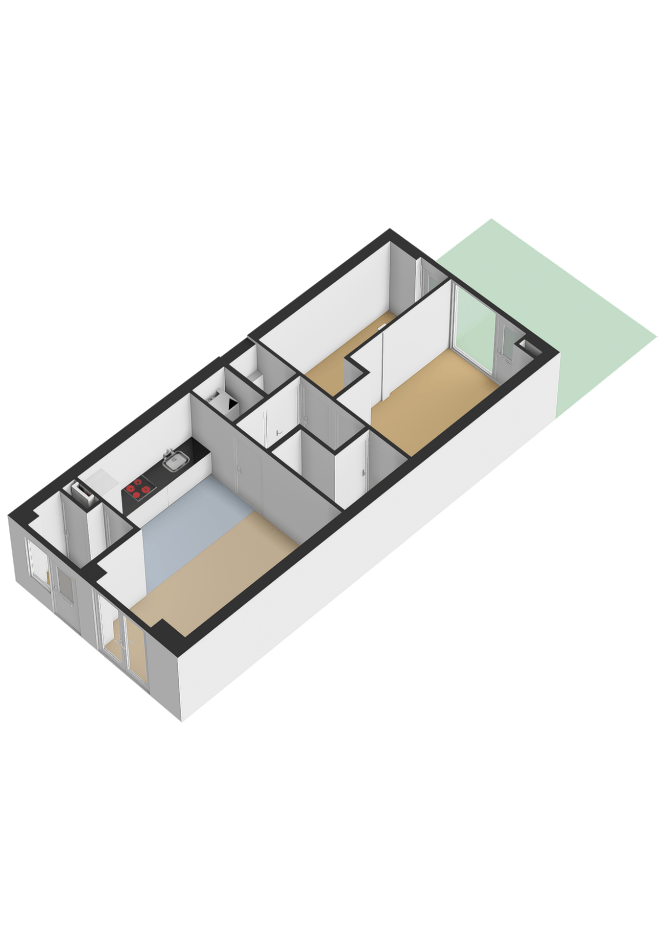 Kleef 1 B - Plattegronden 4