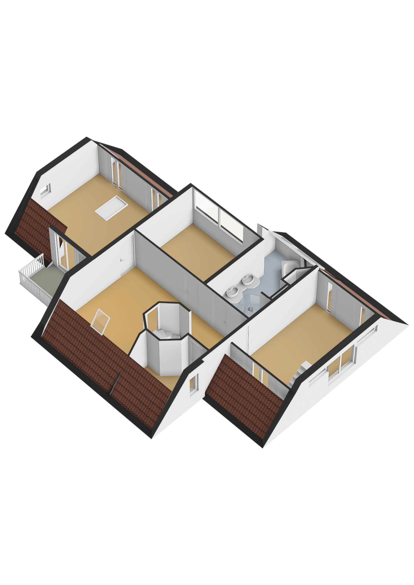 Juffer Frederikestrjitte 18 A - Plans in gallery item 8