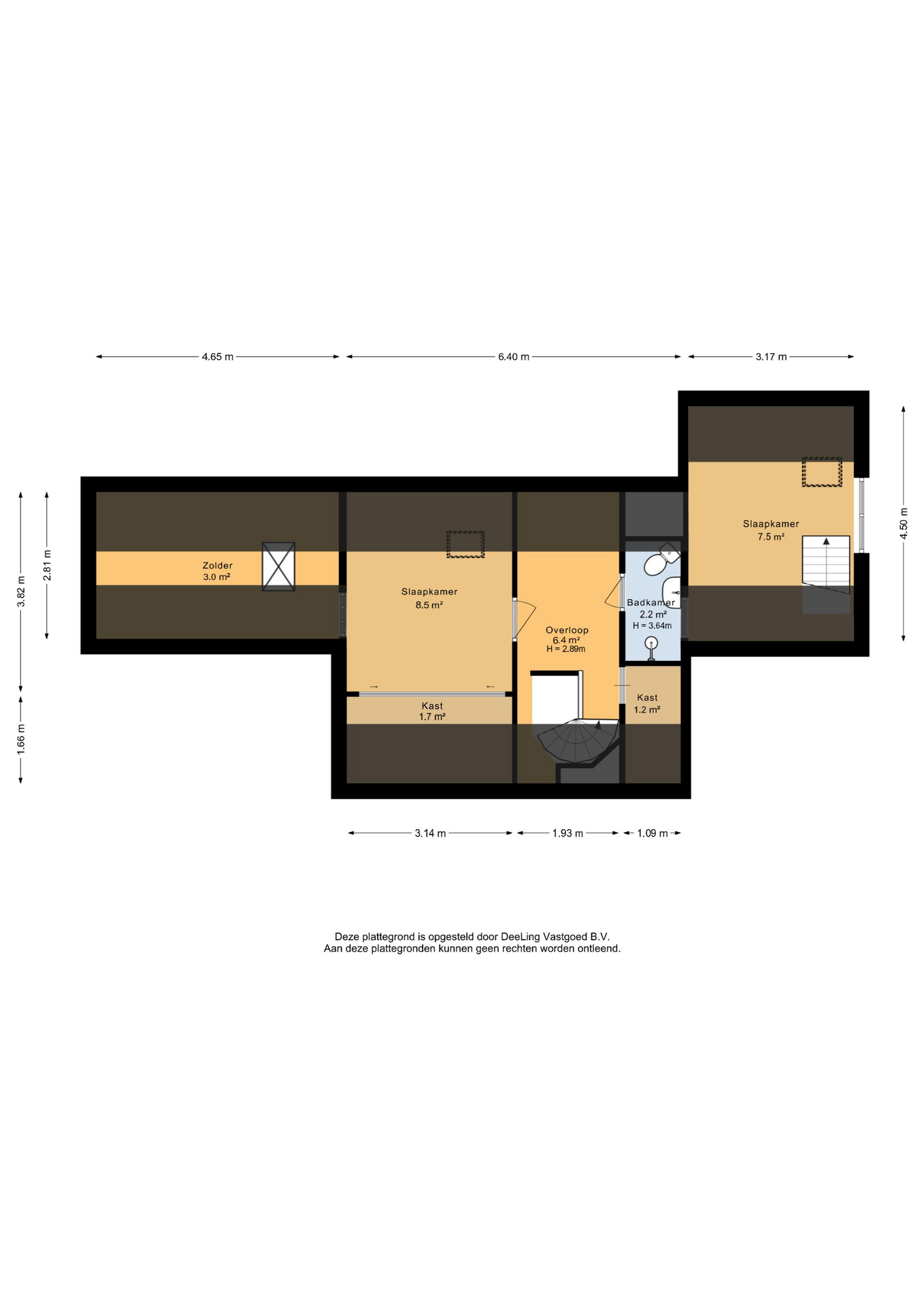 Juffer Frederikestrjitte 18 A - Plans in gallery item 11