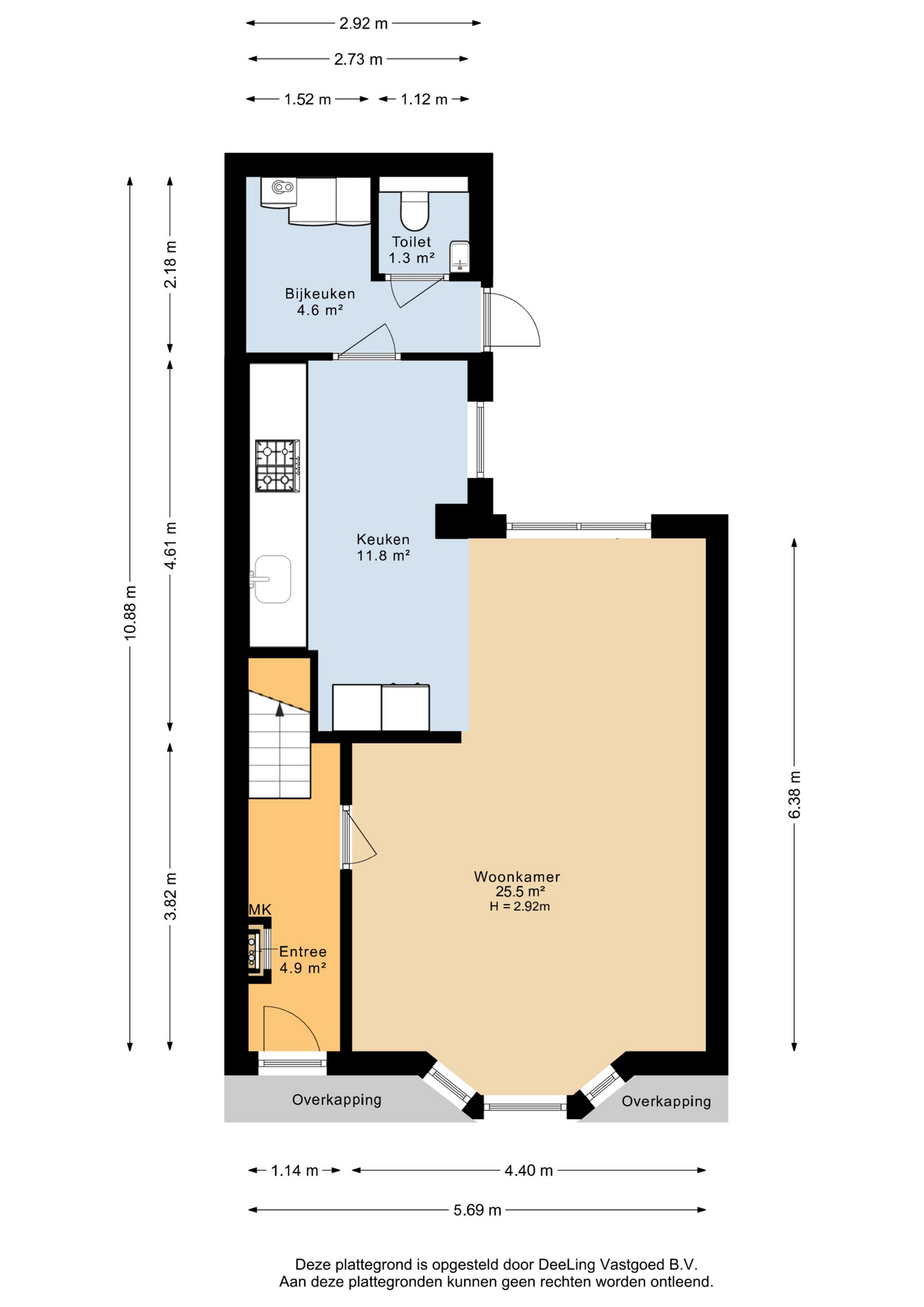 Vinkstraat 25 - Plattegronden 1