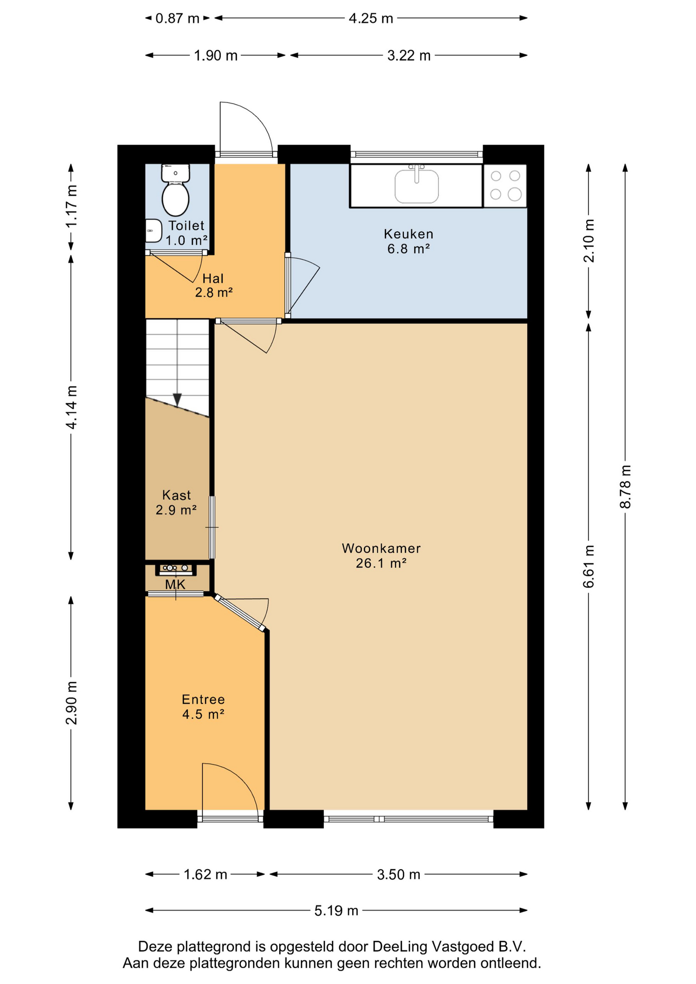 Siebe Schootstrastraat 18 - Plattegronden 1