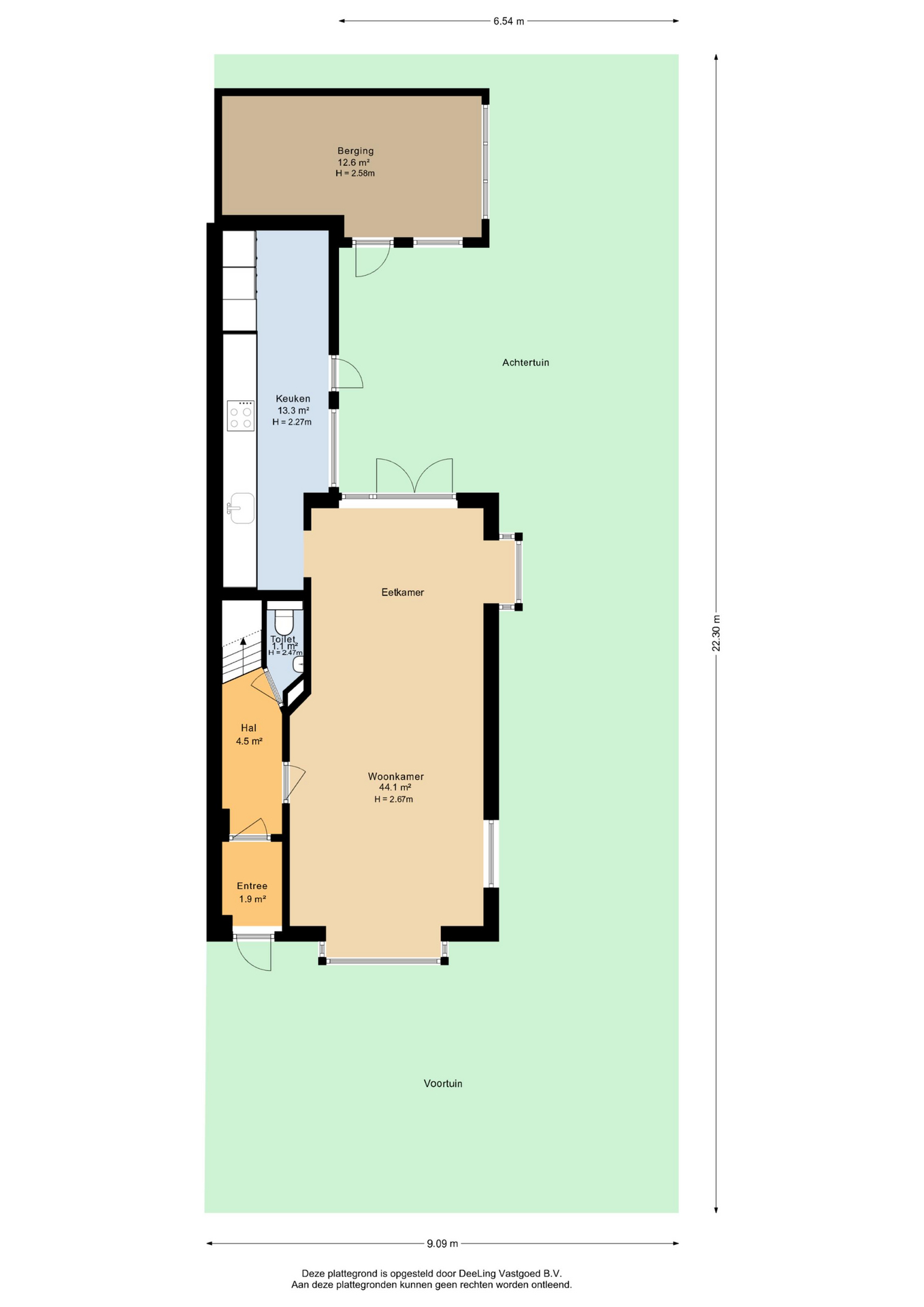Hobbemastraat 49 - Plattegronden 1