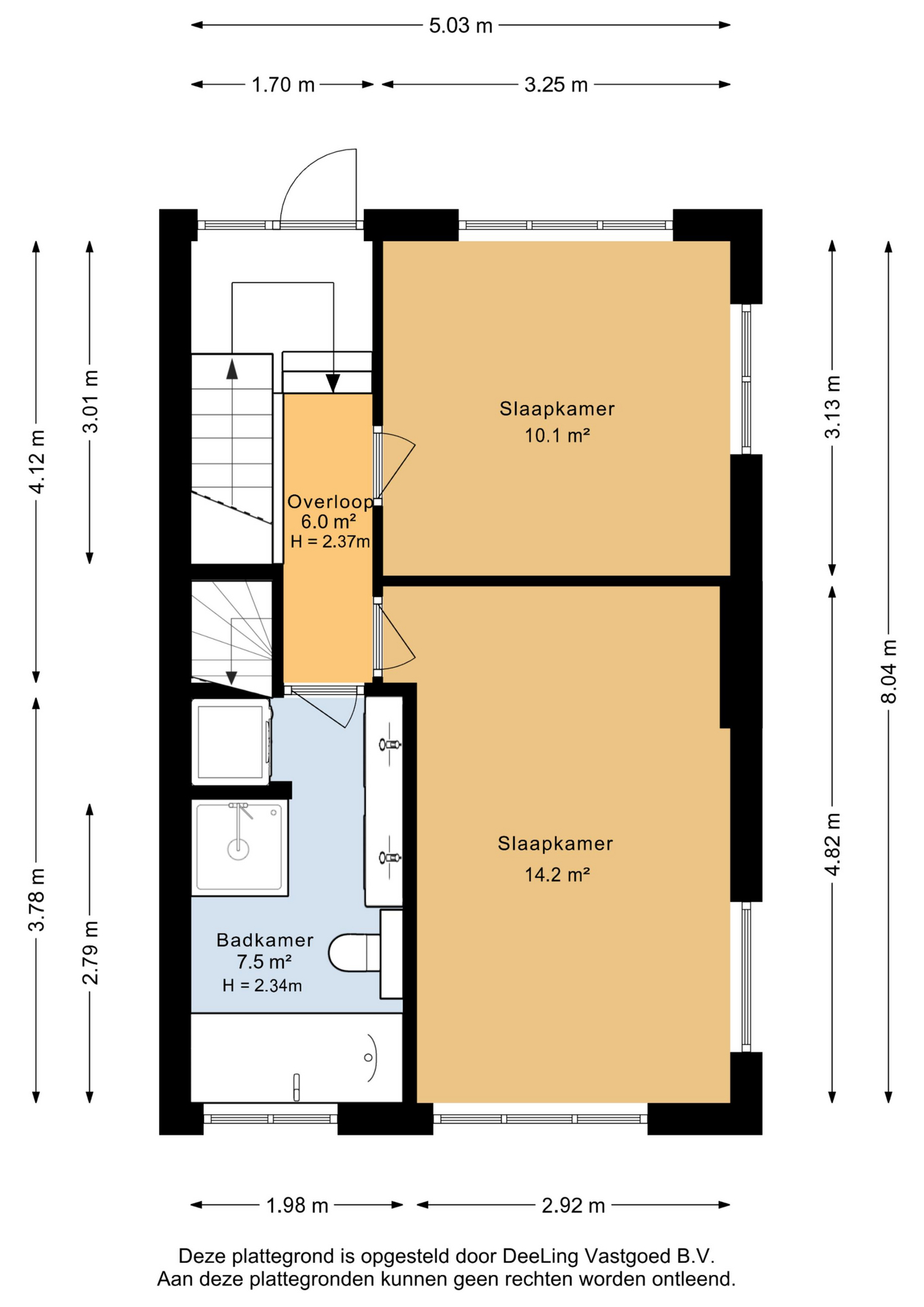 Hobbemastraat 49 - Plattegronden 3