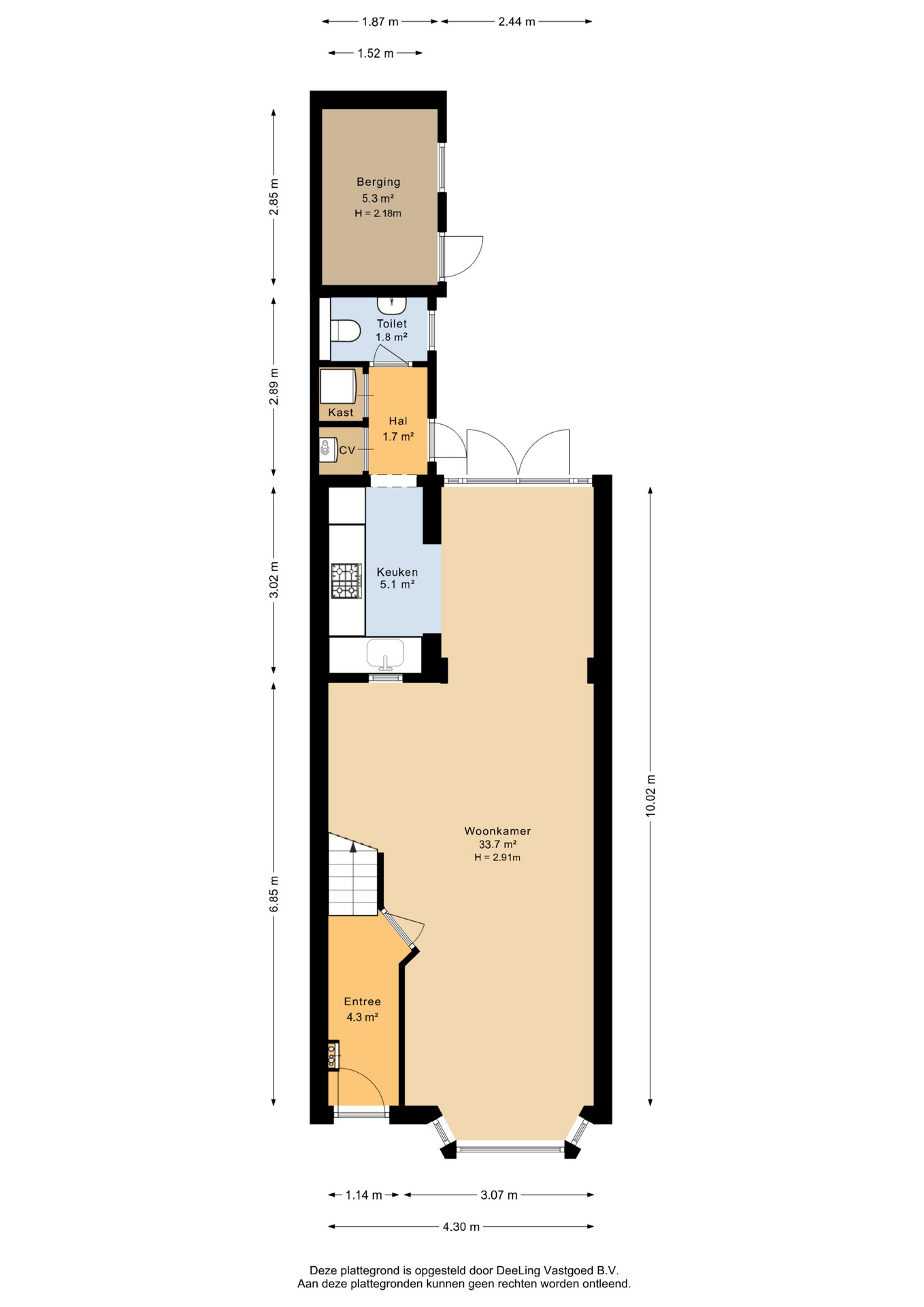 Mendelssohnstraat 12 - Plattegronden 1