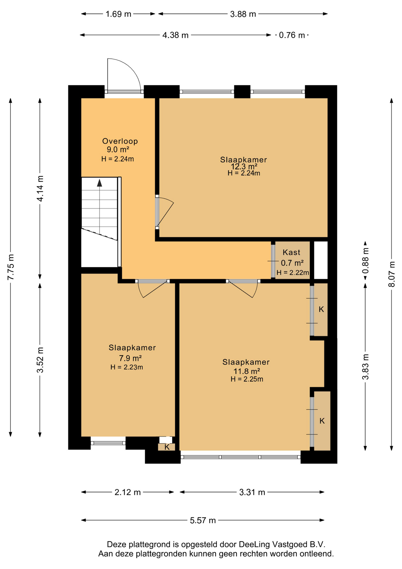 Pioenstraat 18 - Plattegronden 3