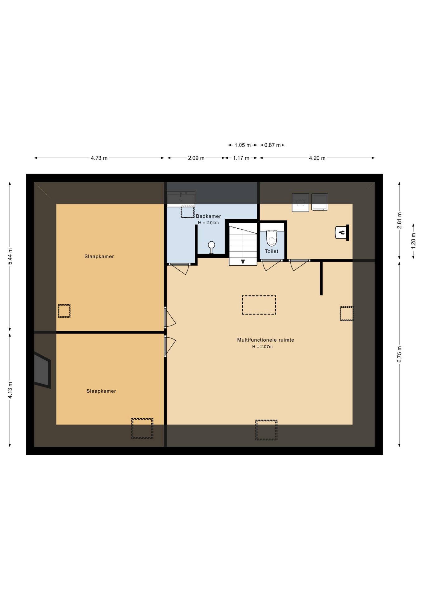 Dorpsstraat 50 - Plans in gallery item 5