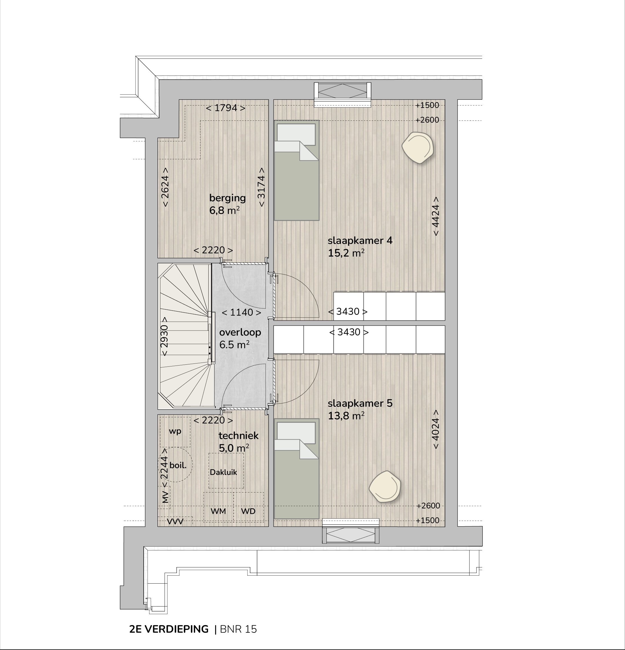 4 bnr-15 - 2e verdieping