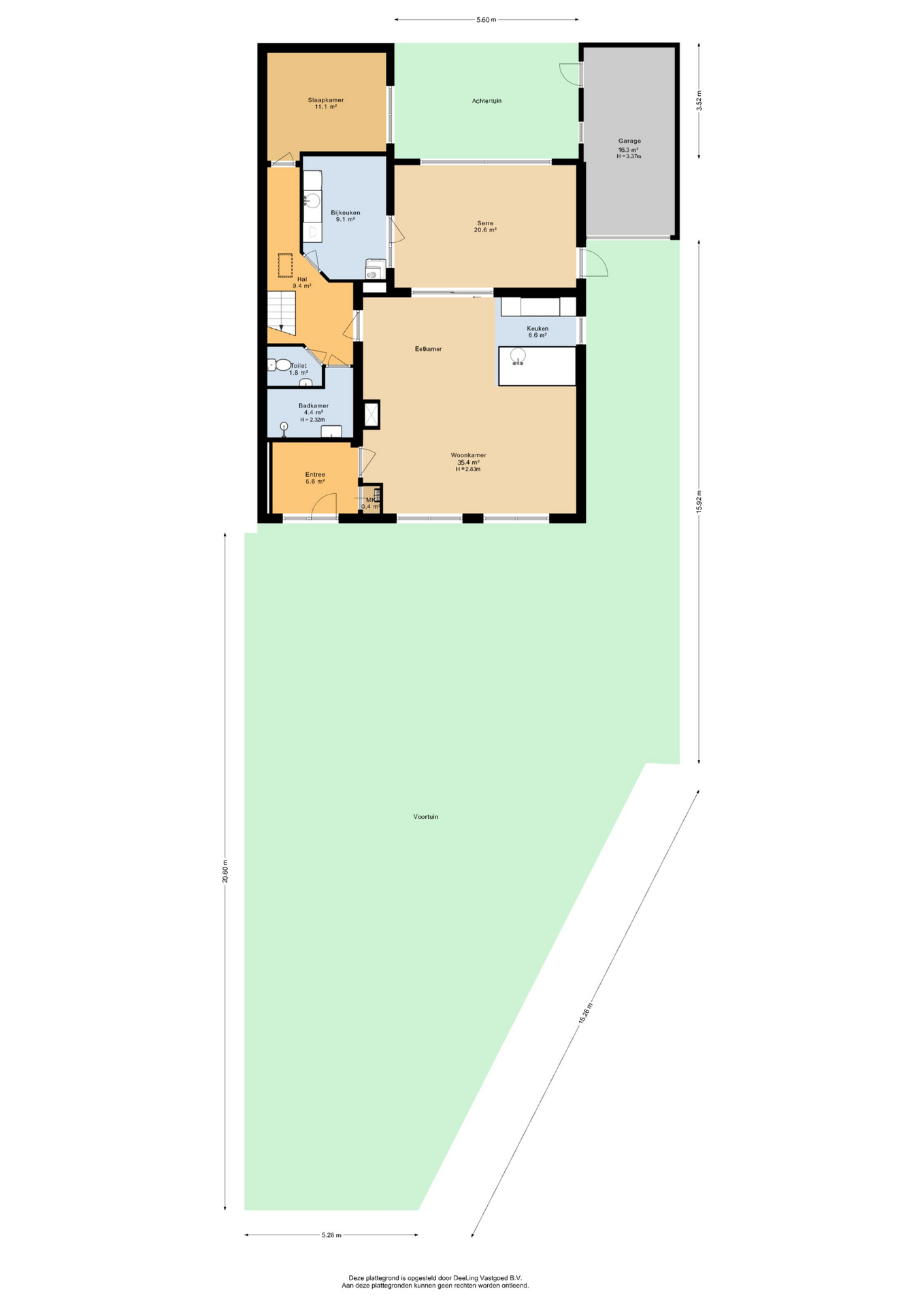 Boeijengastrjitte 30 A - Plans in gallery item 7