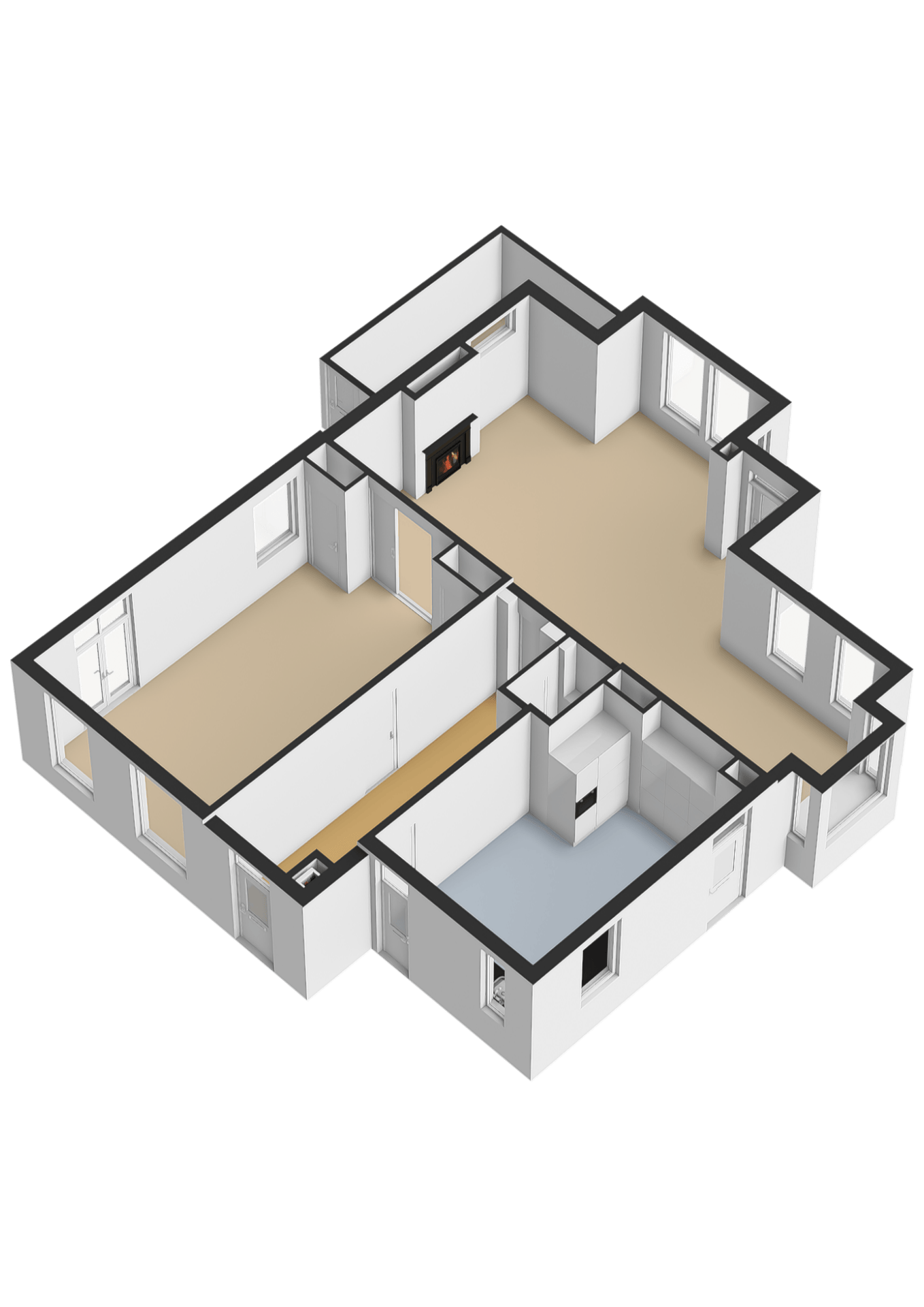 Koetshúsleane 2 - Plans in gallery item 5
