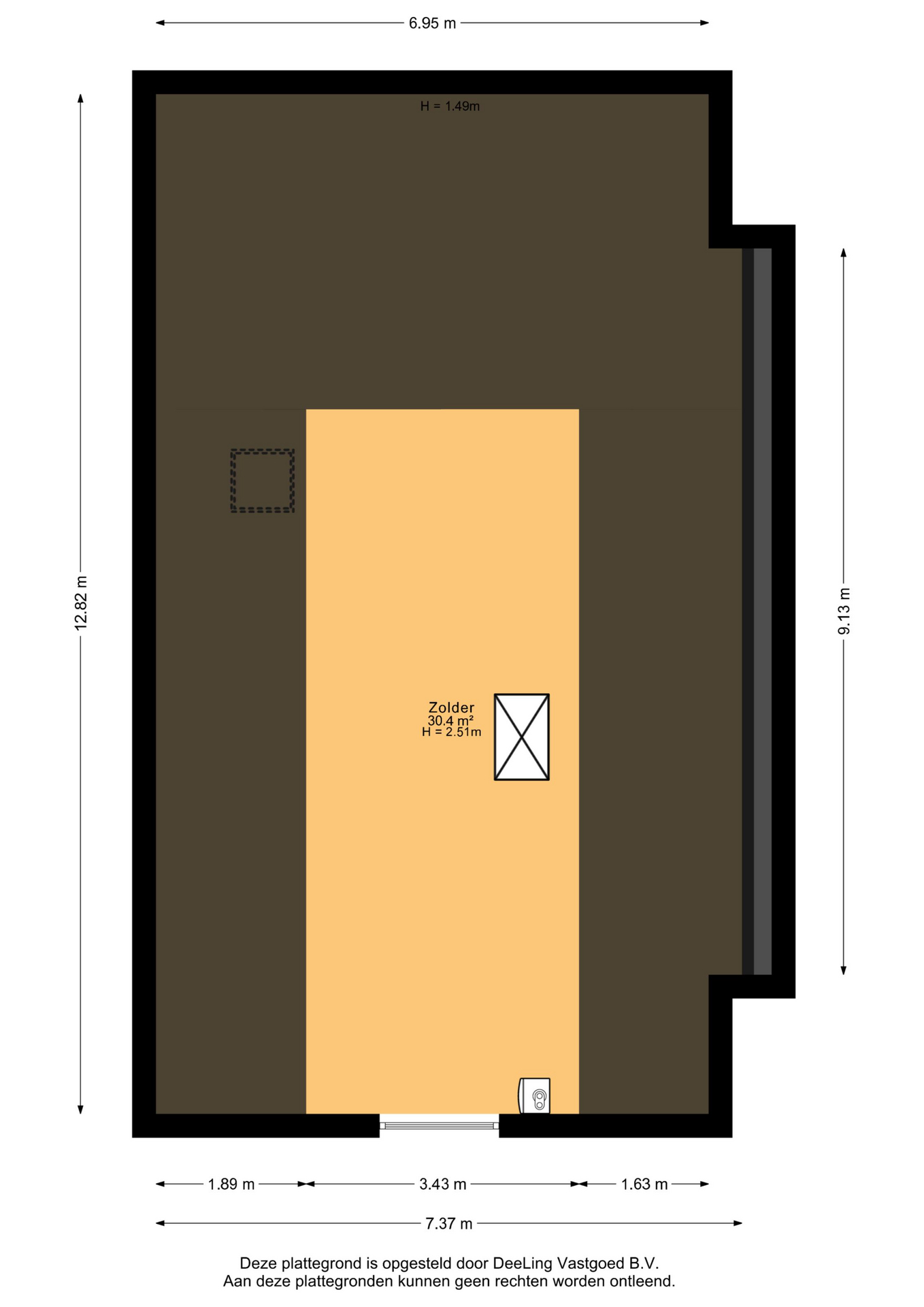 Koetshúsleane 2 - Plattegronden 3