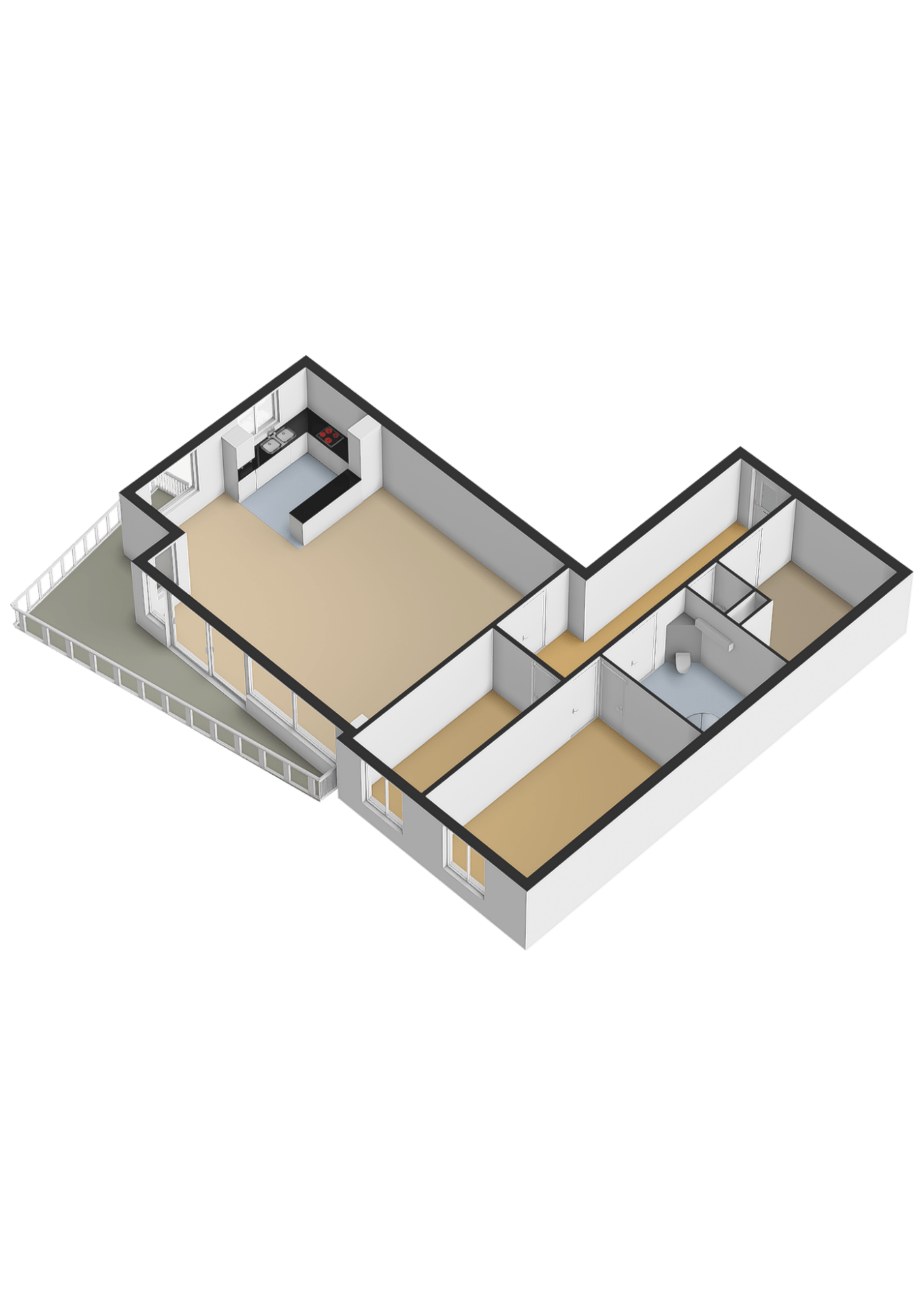 Flitsstraat 28 - Plattegronden 2